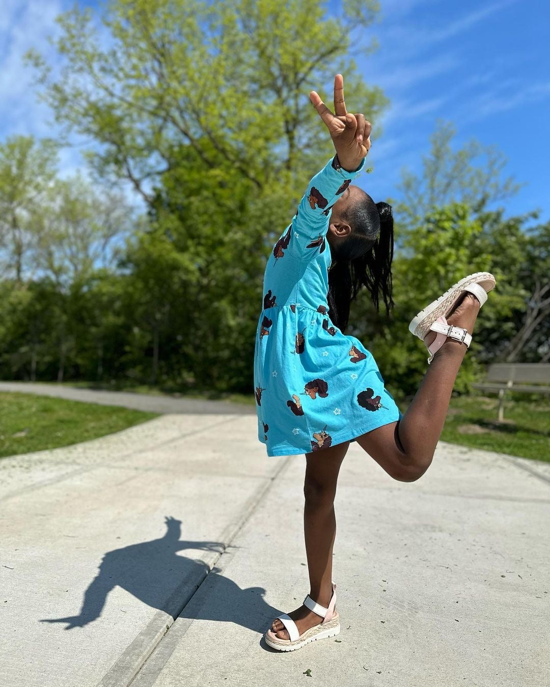 Afro Unicorn Dress