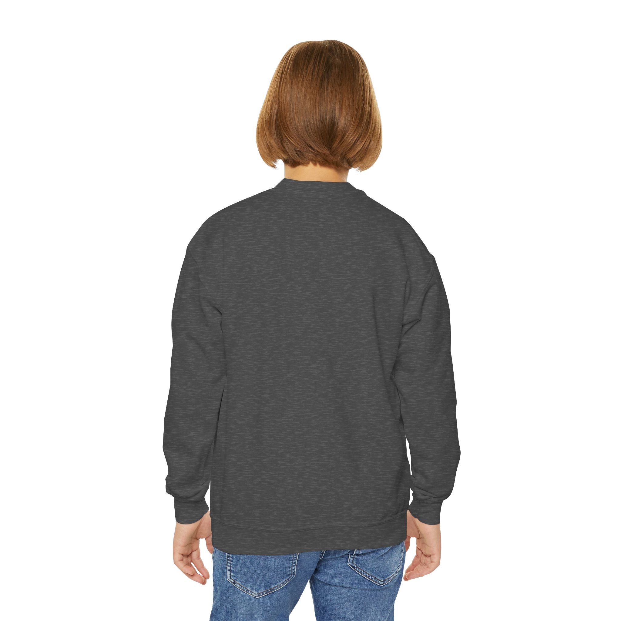Youth Afro Unicorn Crewneck Sweatshirt - Unique