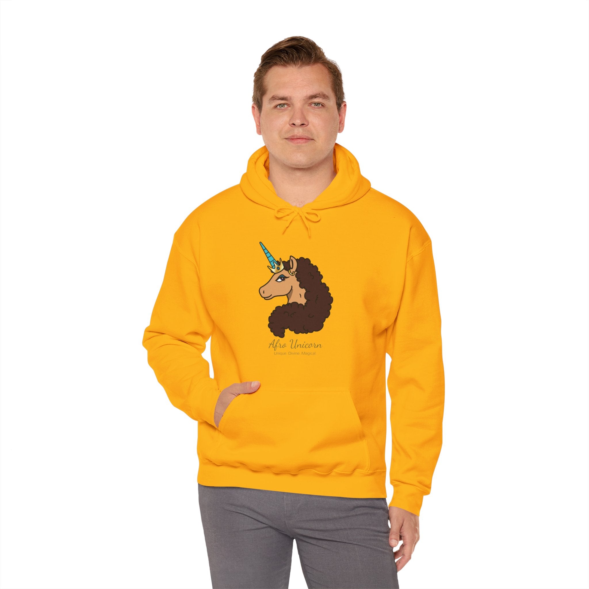 Divine Afro Unicorn Hoodie