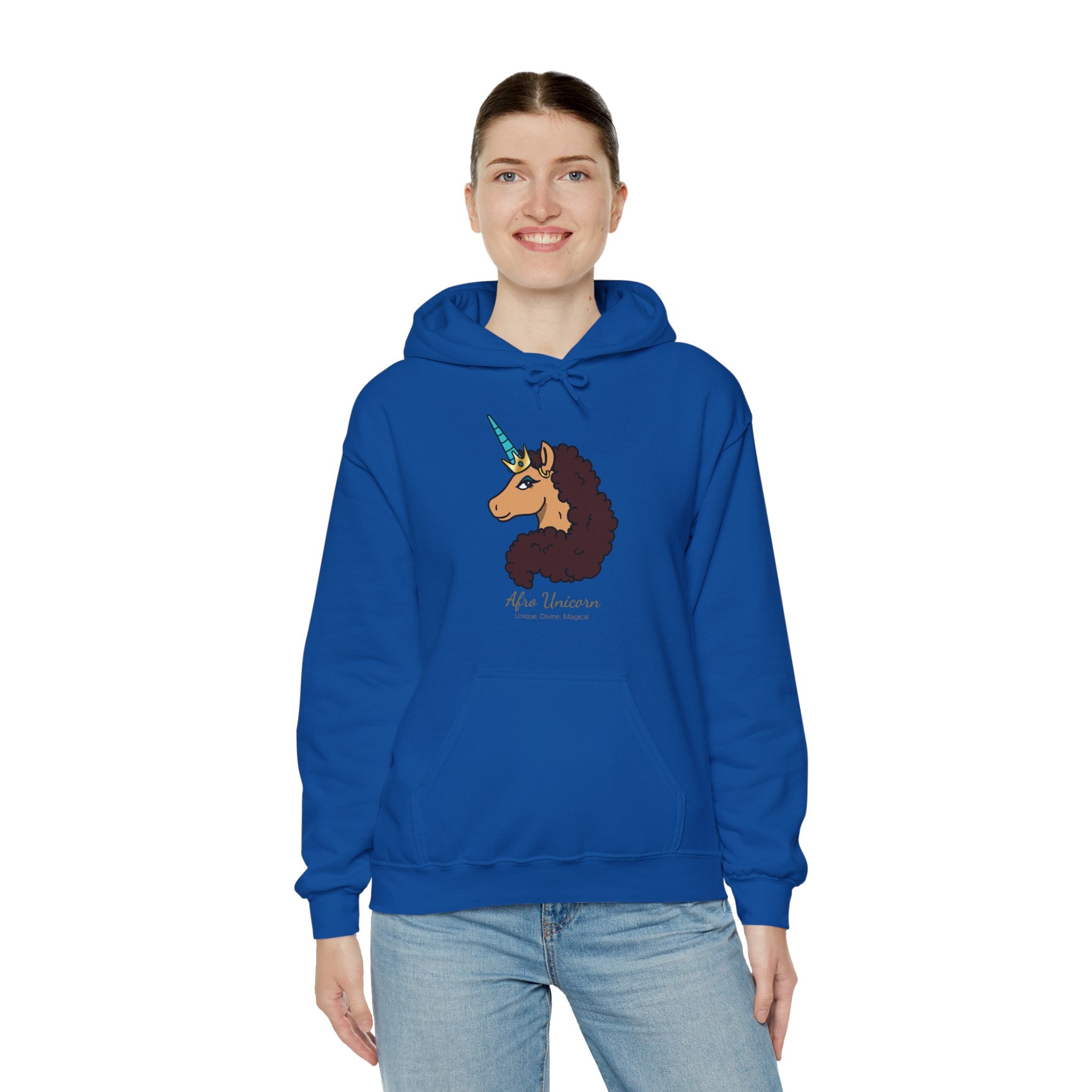 Divine Afro Unicorn Hoodie