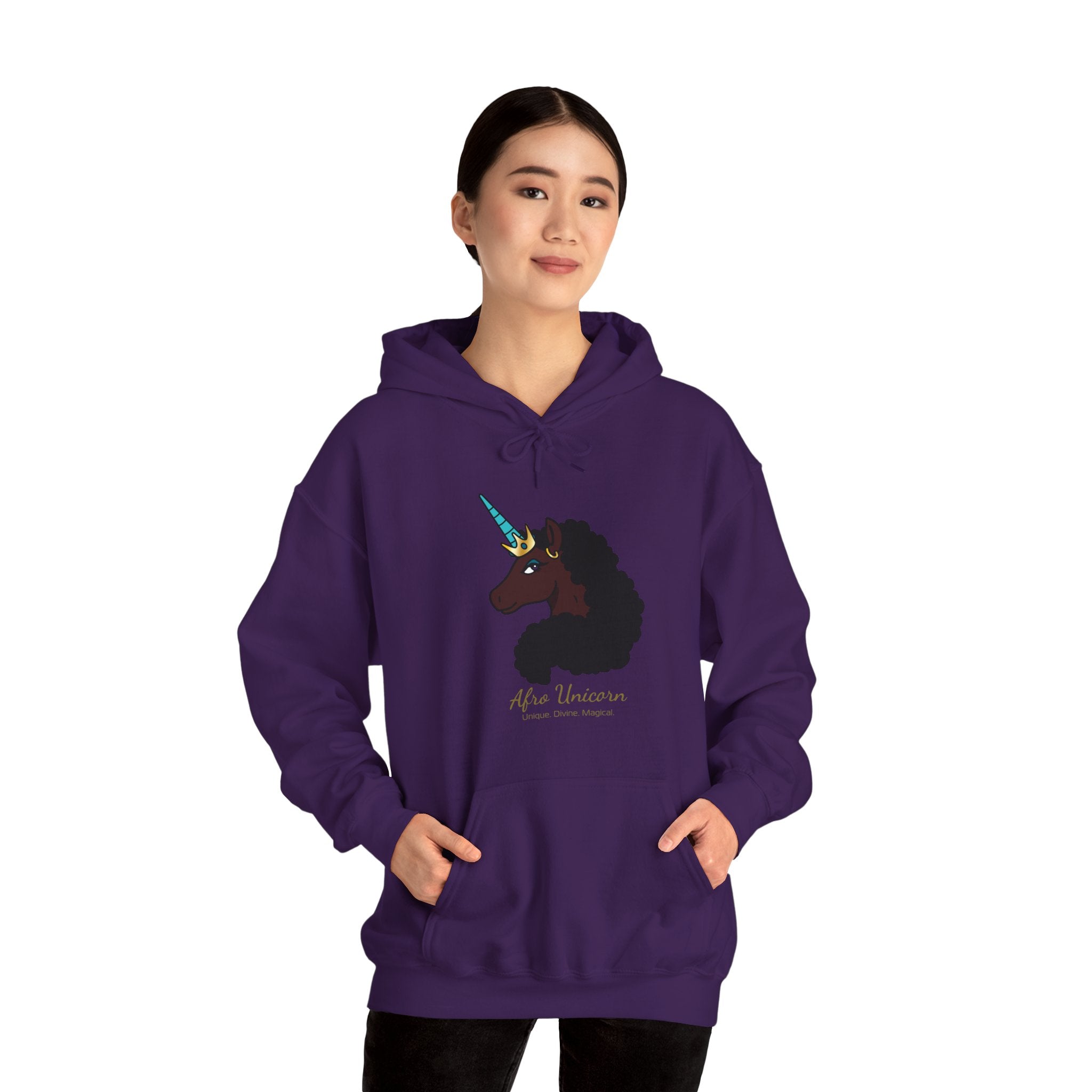 Magical Afro Unicorn Hoodie