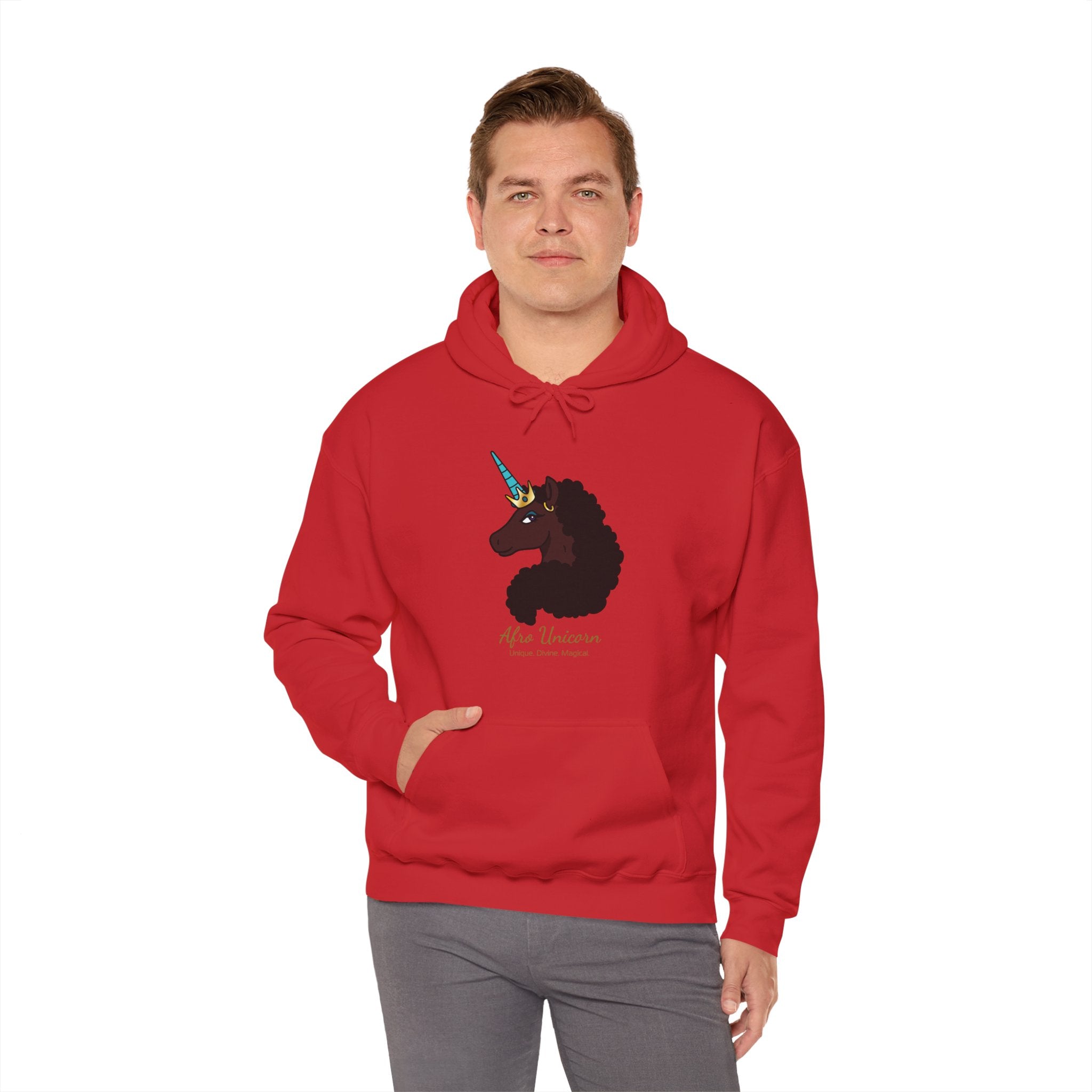 Magical Afro Unicorn Hoodie