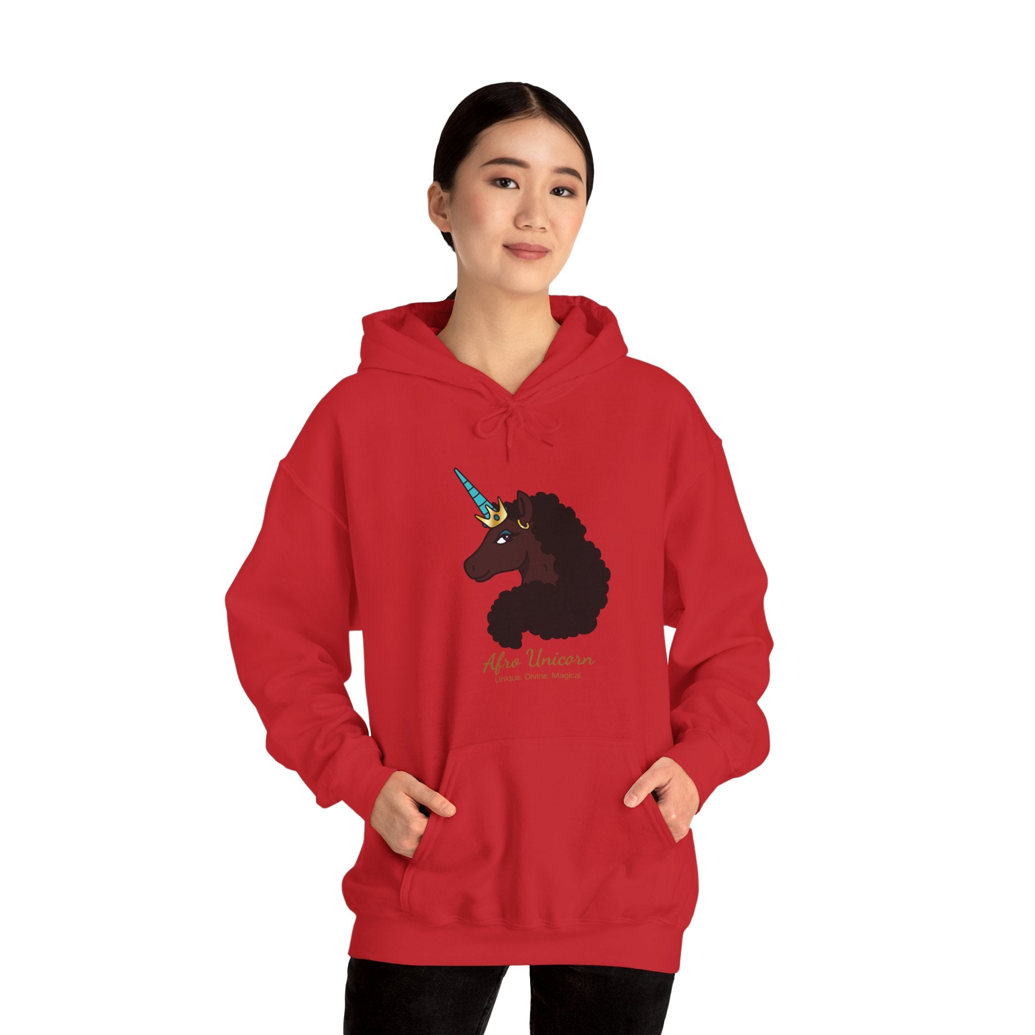 Magical Afro Unicorn Hoodie