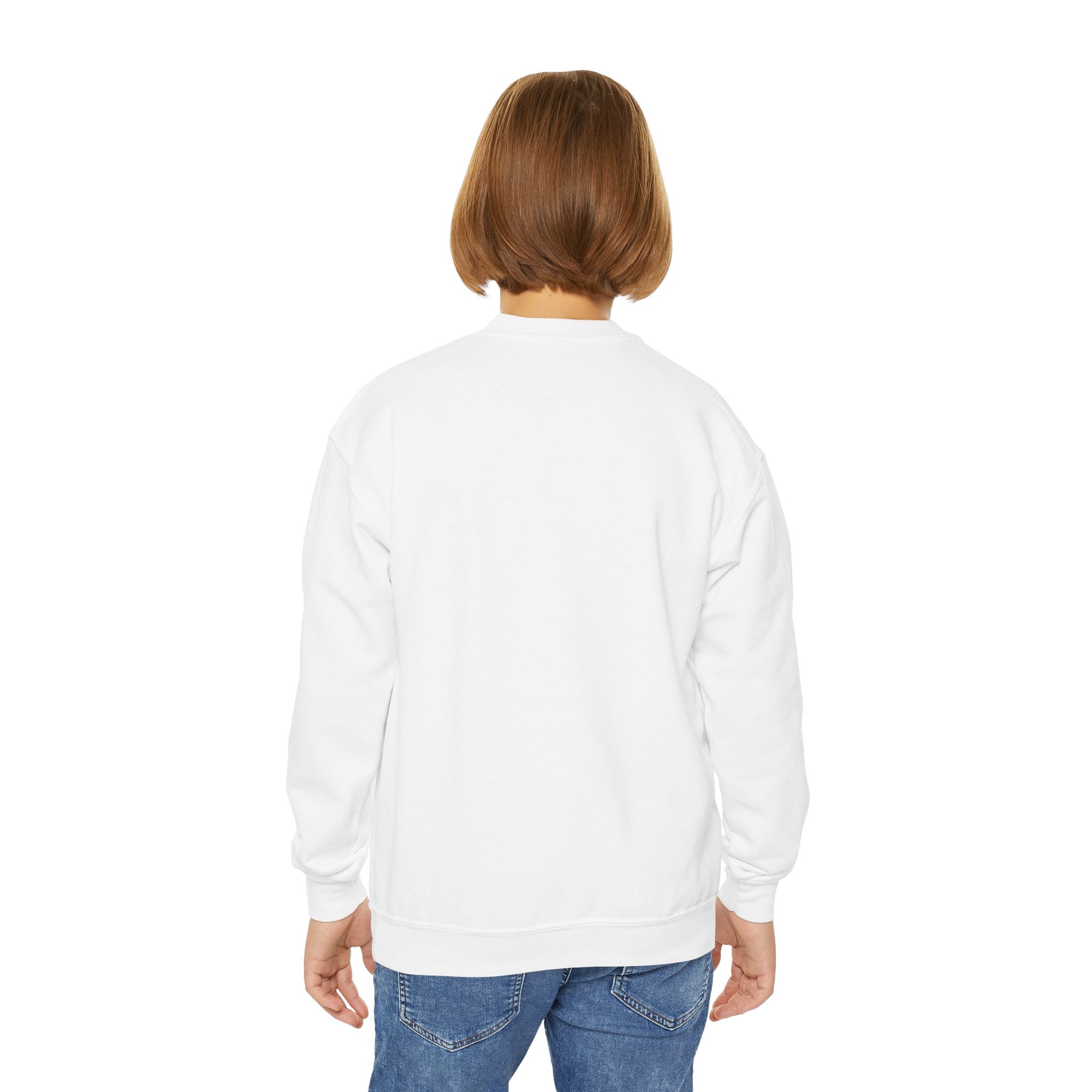 Youth Afro Unicorn Crewneck Sweatshirt - Unique