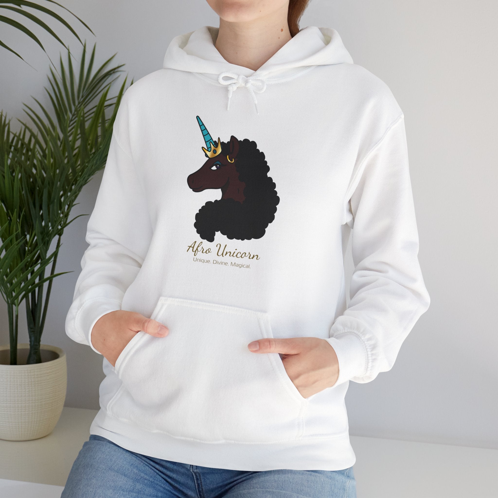 Magical Afro Unicorn Hoodie