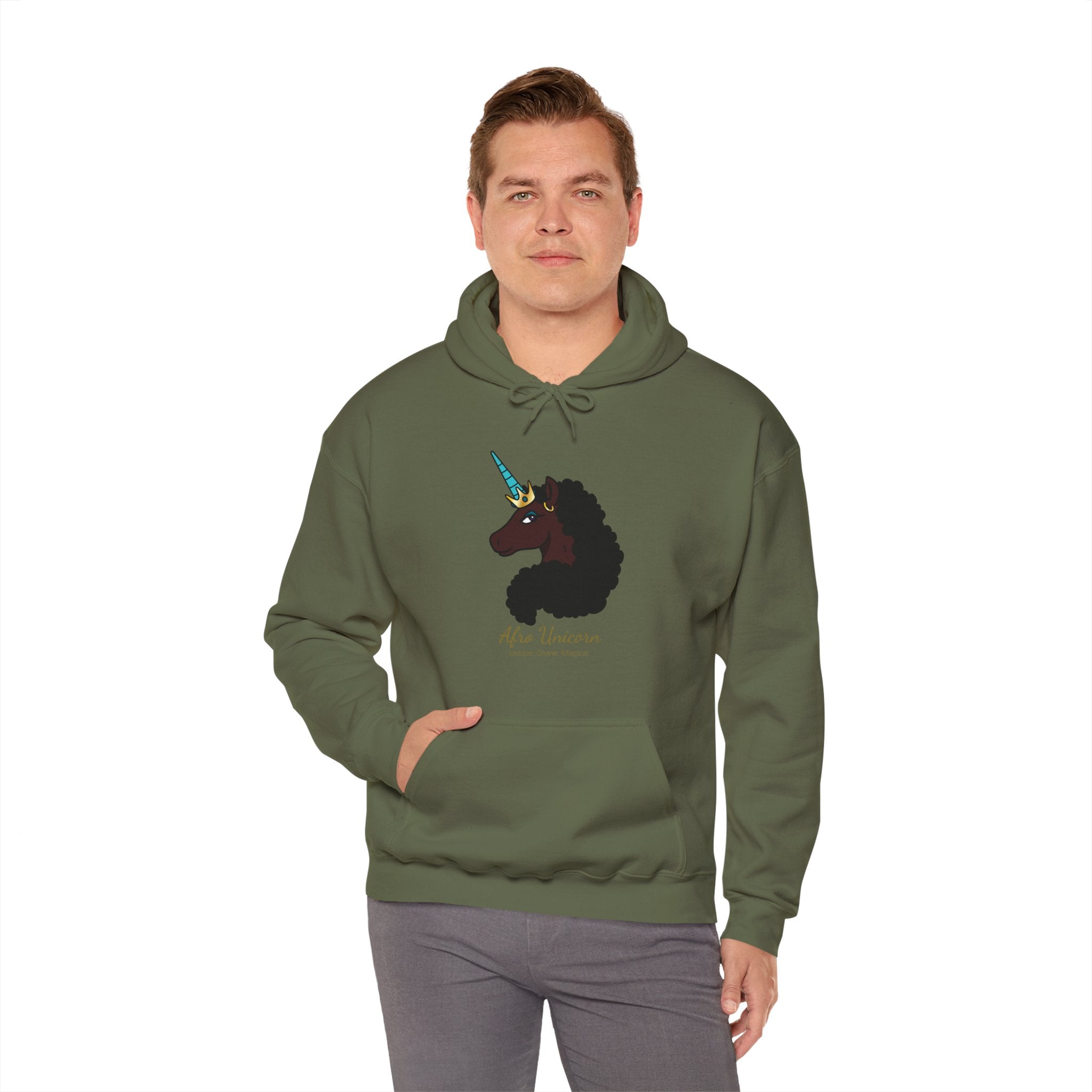 Magical Afro Unicorn Hoodie