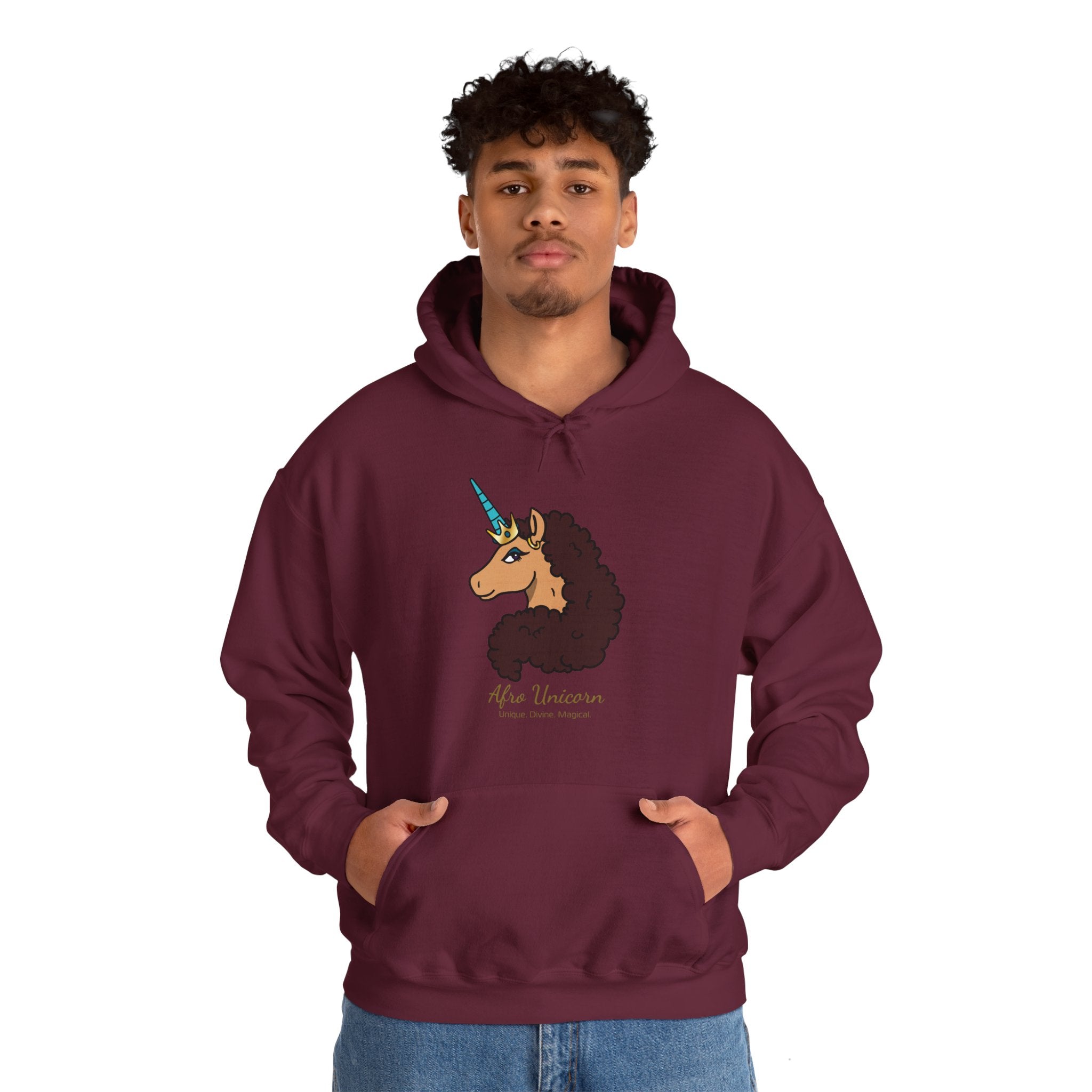 Divine Afro Unicorn Hoodie