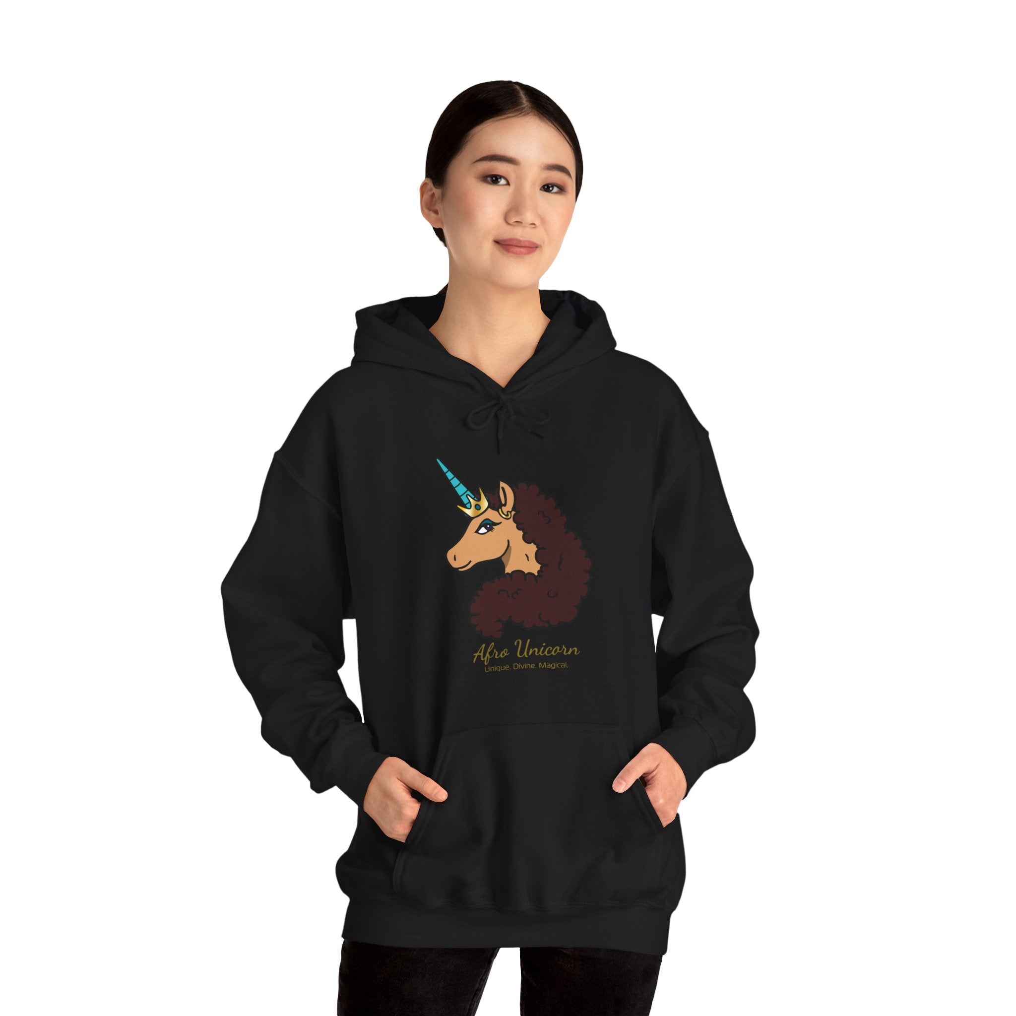 Divine Afro Unicorn Hoodie