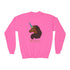 Youth Afro Unicorn Crewneck Sweatshirt - Unique