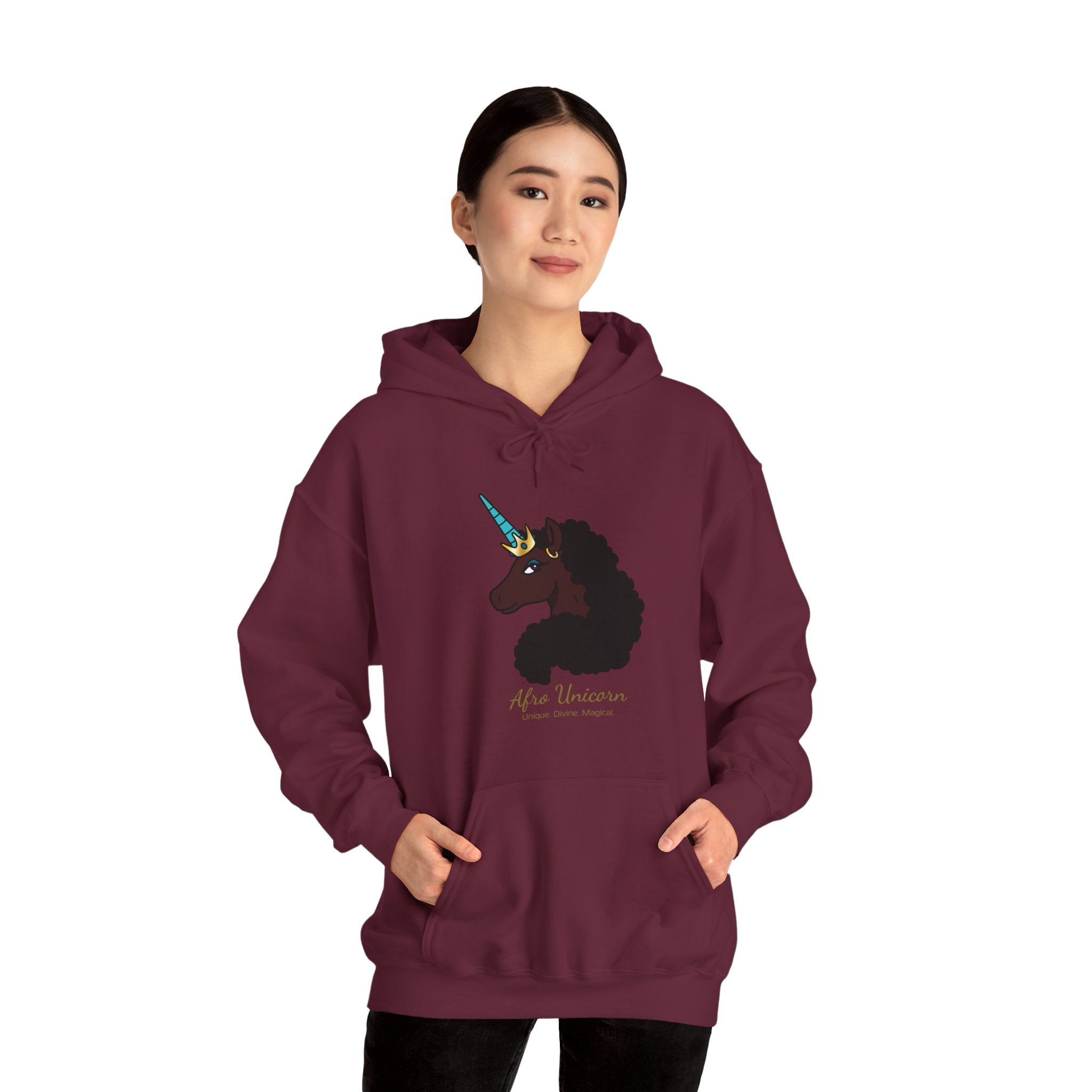 Magical Afro Unicorn Hoodie