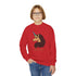 Youth Afro Unicorn Crewneck Sweatshirt - Divine