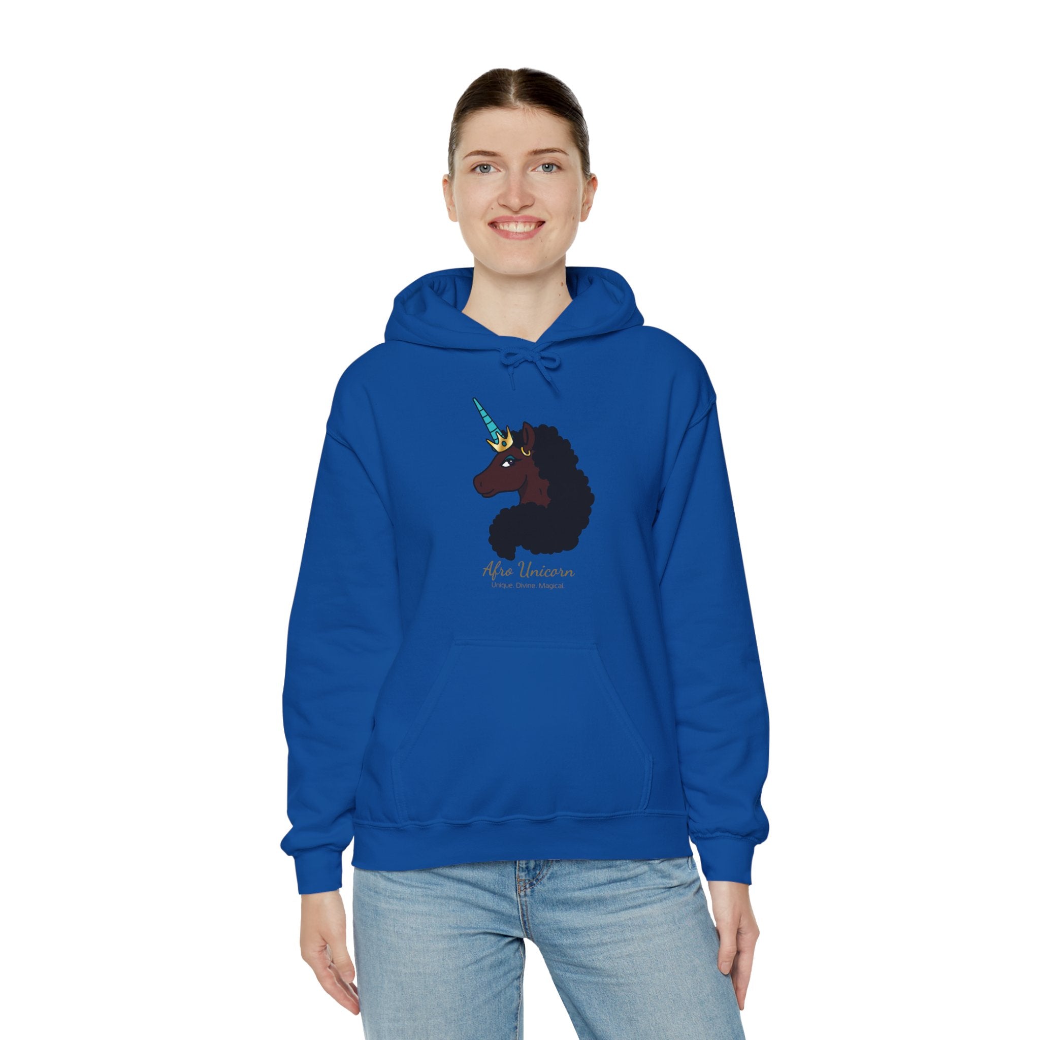 Magical Afro Unicorn Hoodie