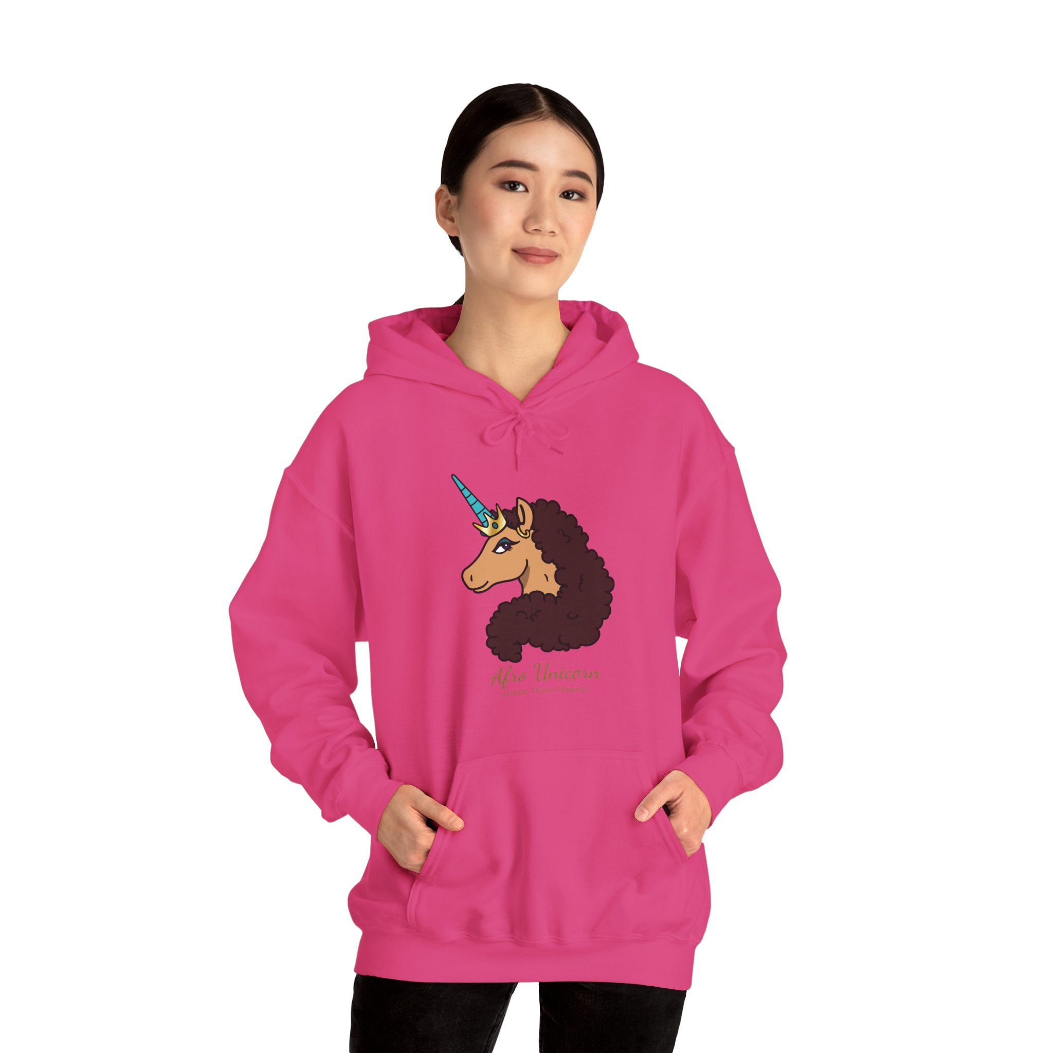 Divine Afro Unicorn Hoodie