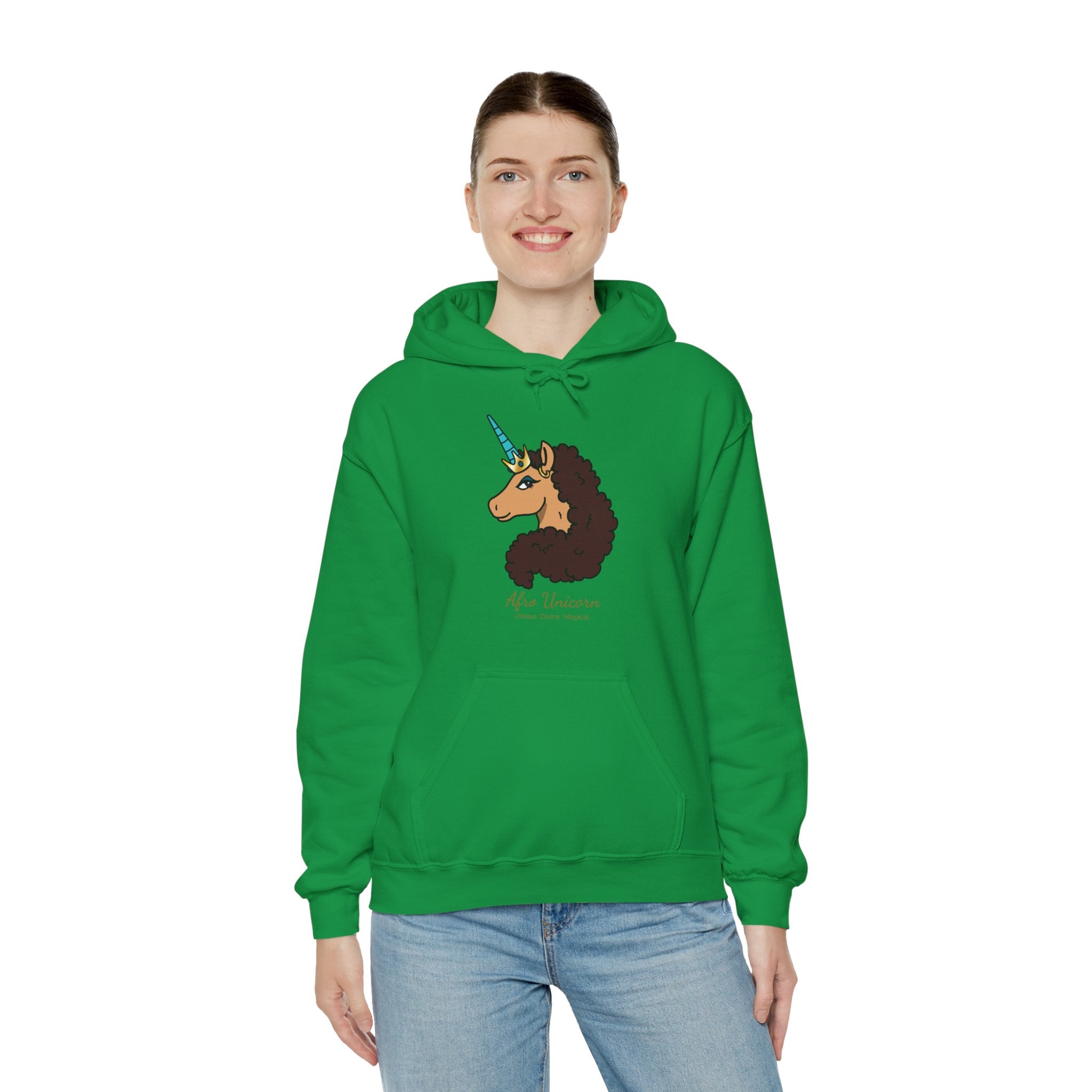 Divine Afro Unicorn Hoodie
