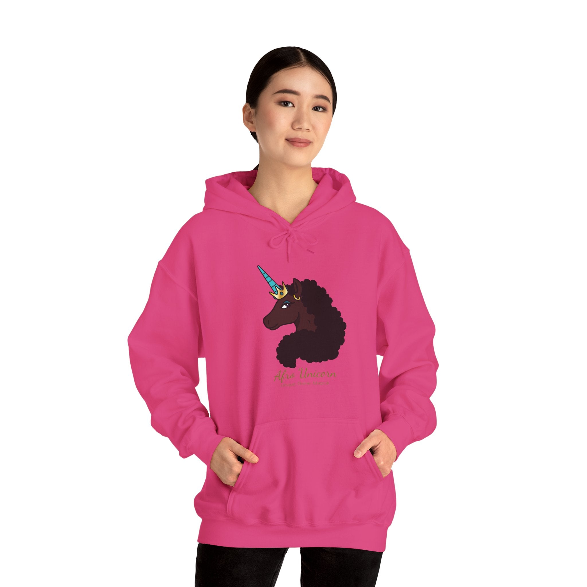Magical Afro Unicorn Hoodie