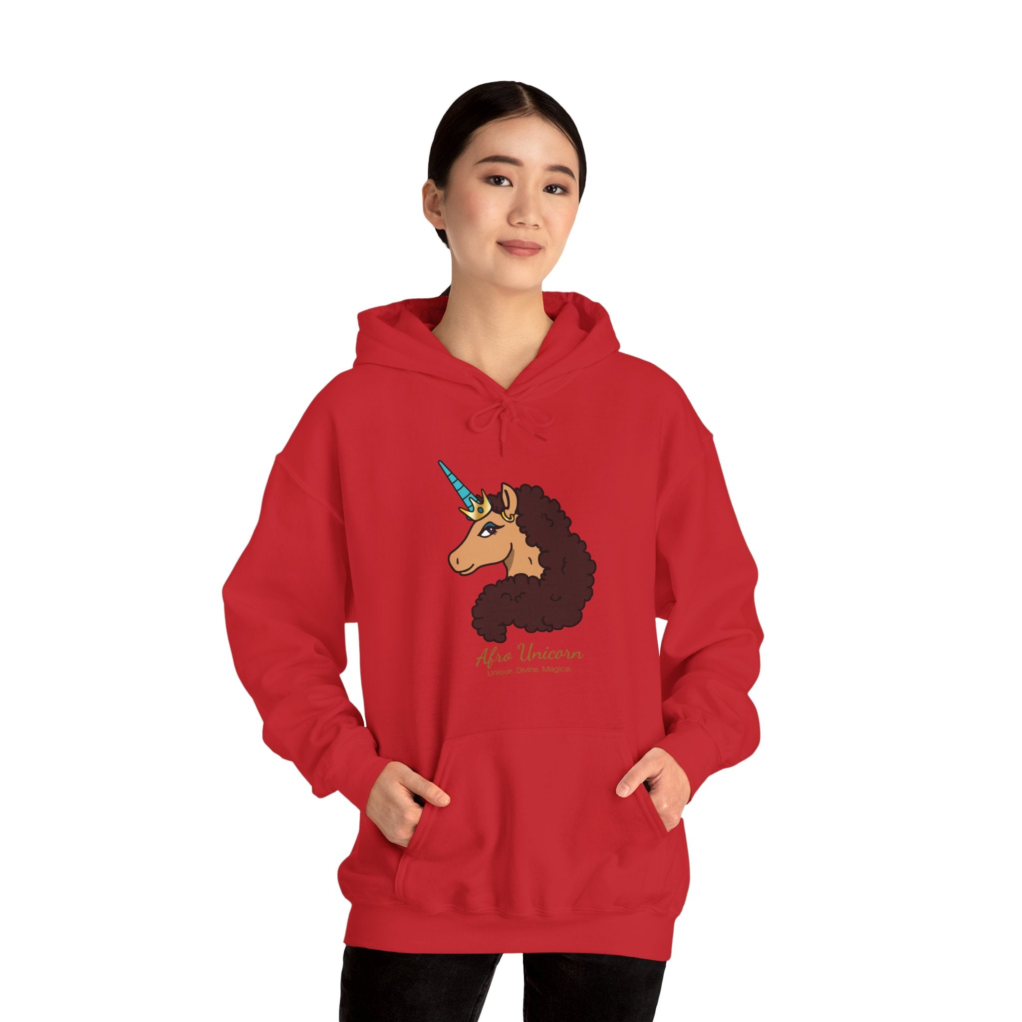 Divine Afro Unicorn Hoodie