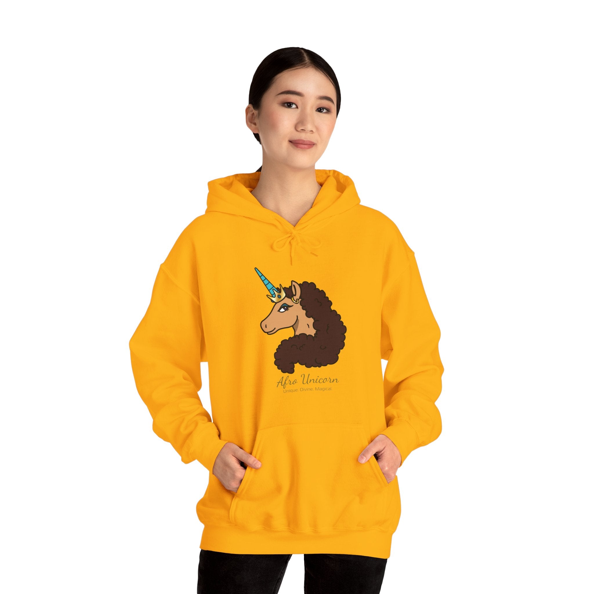 Divine Afro Unicorn Hoodie