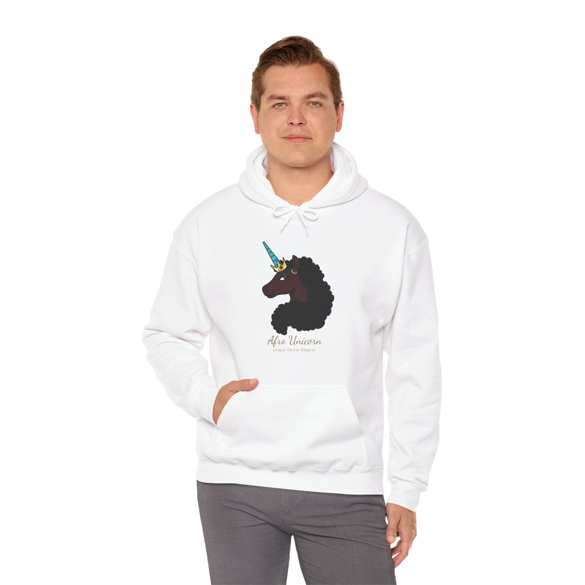 Magical Afro Unicorn Hoodie