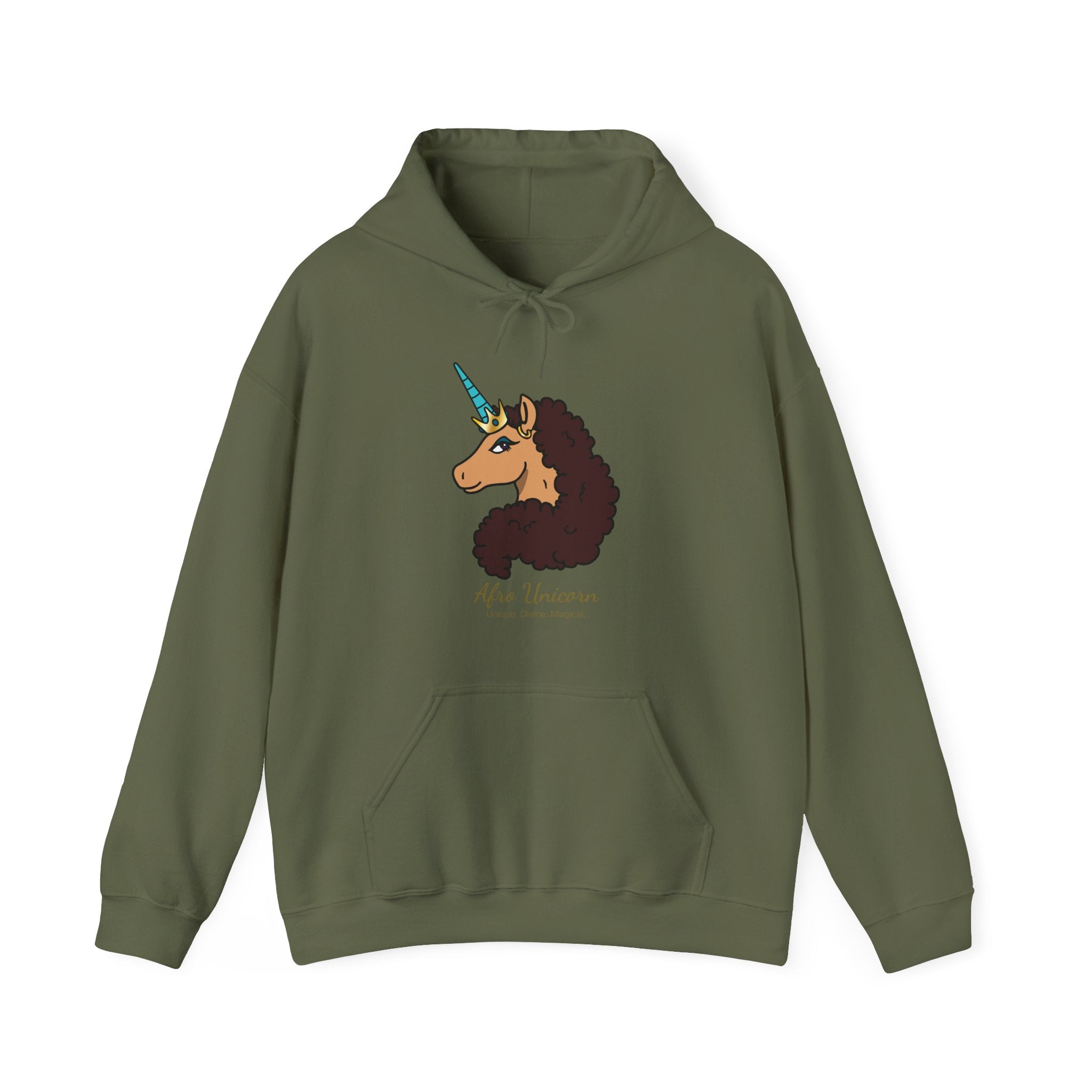 Divine Afro Unicorn Hoodie