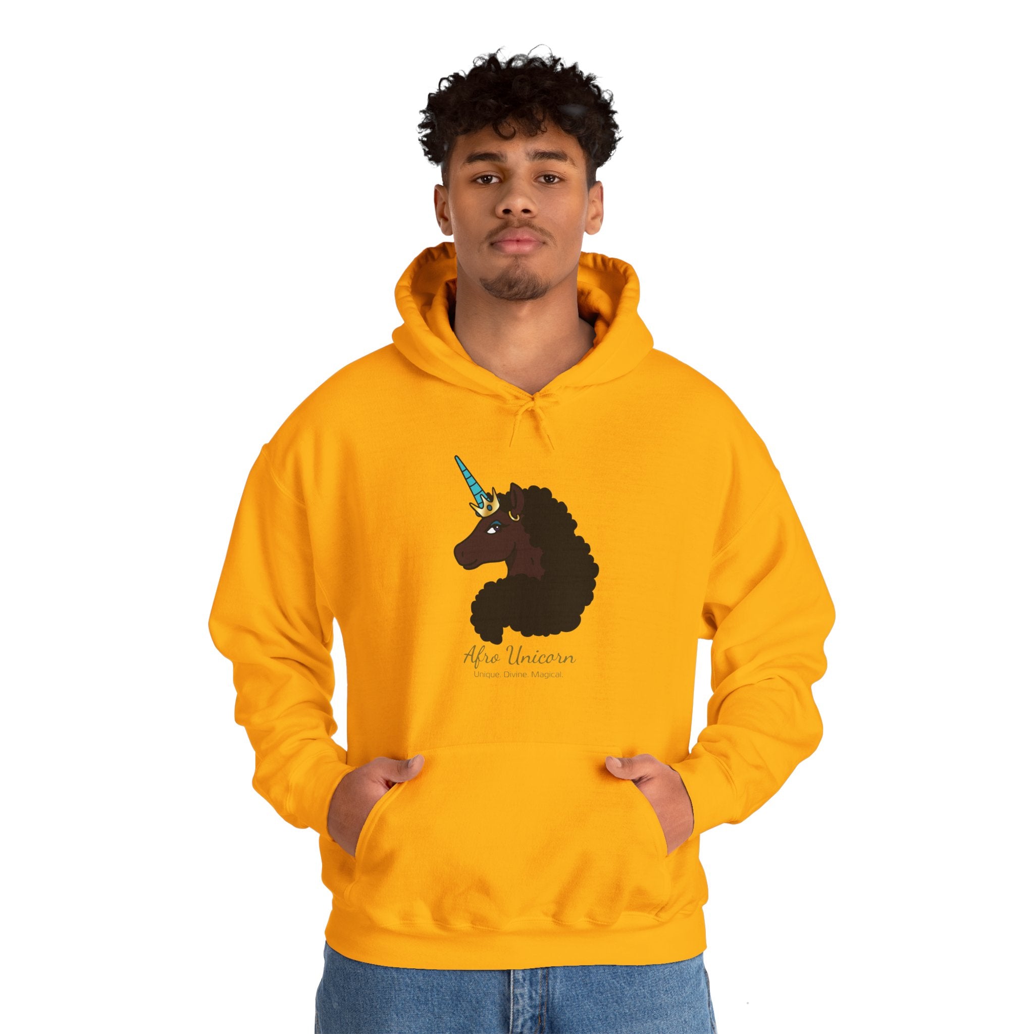 Magical Afro Unicorn Hoodie
