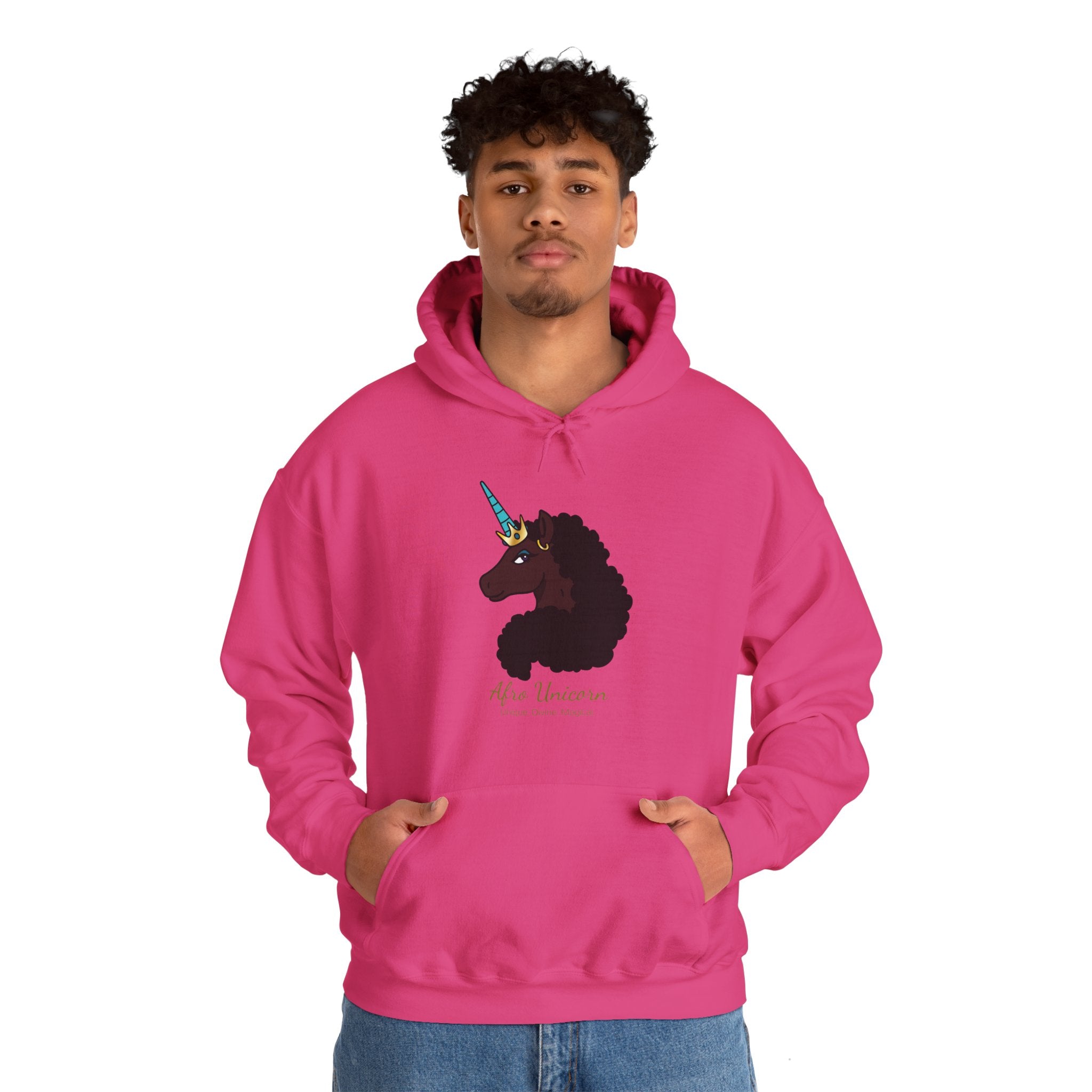 Magical Afro Unicorn Hoodie