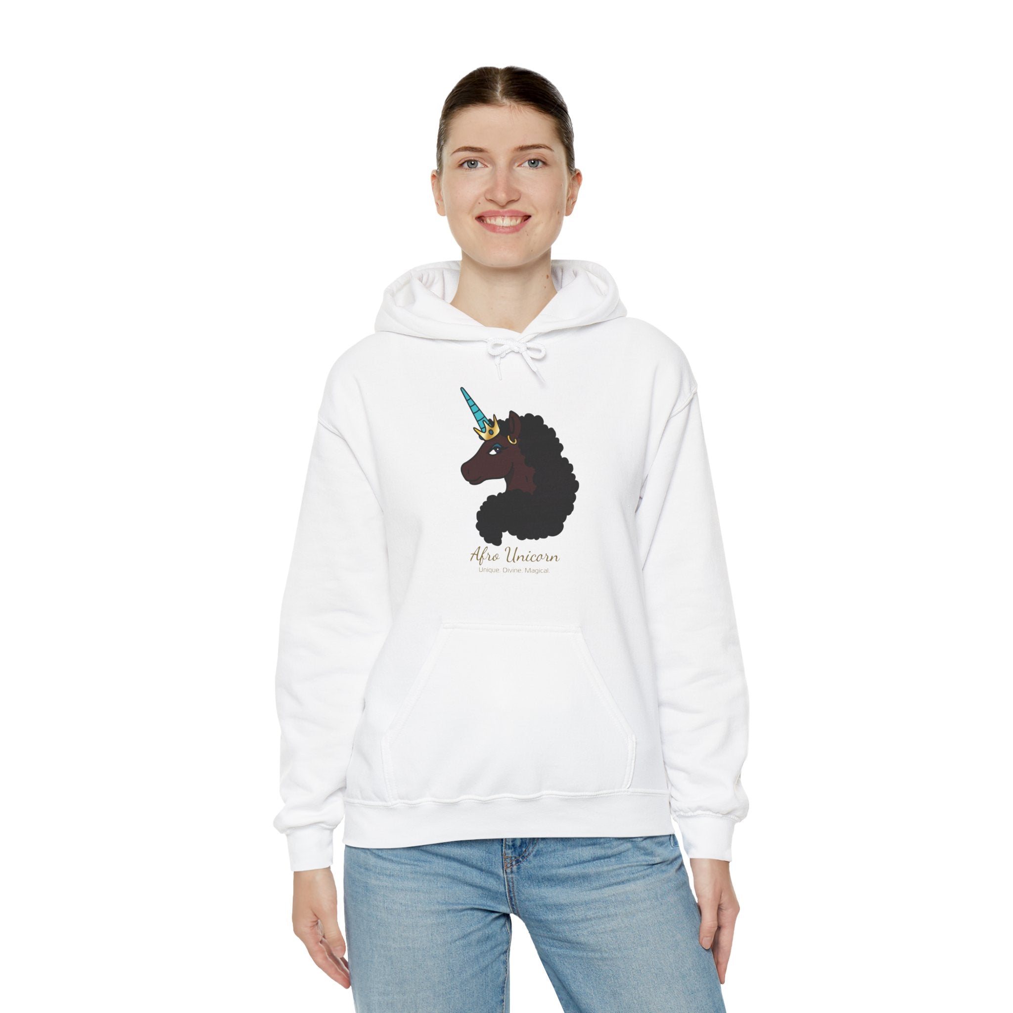 Magical Afro Unicorn Hoodie
