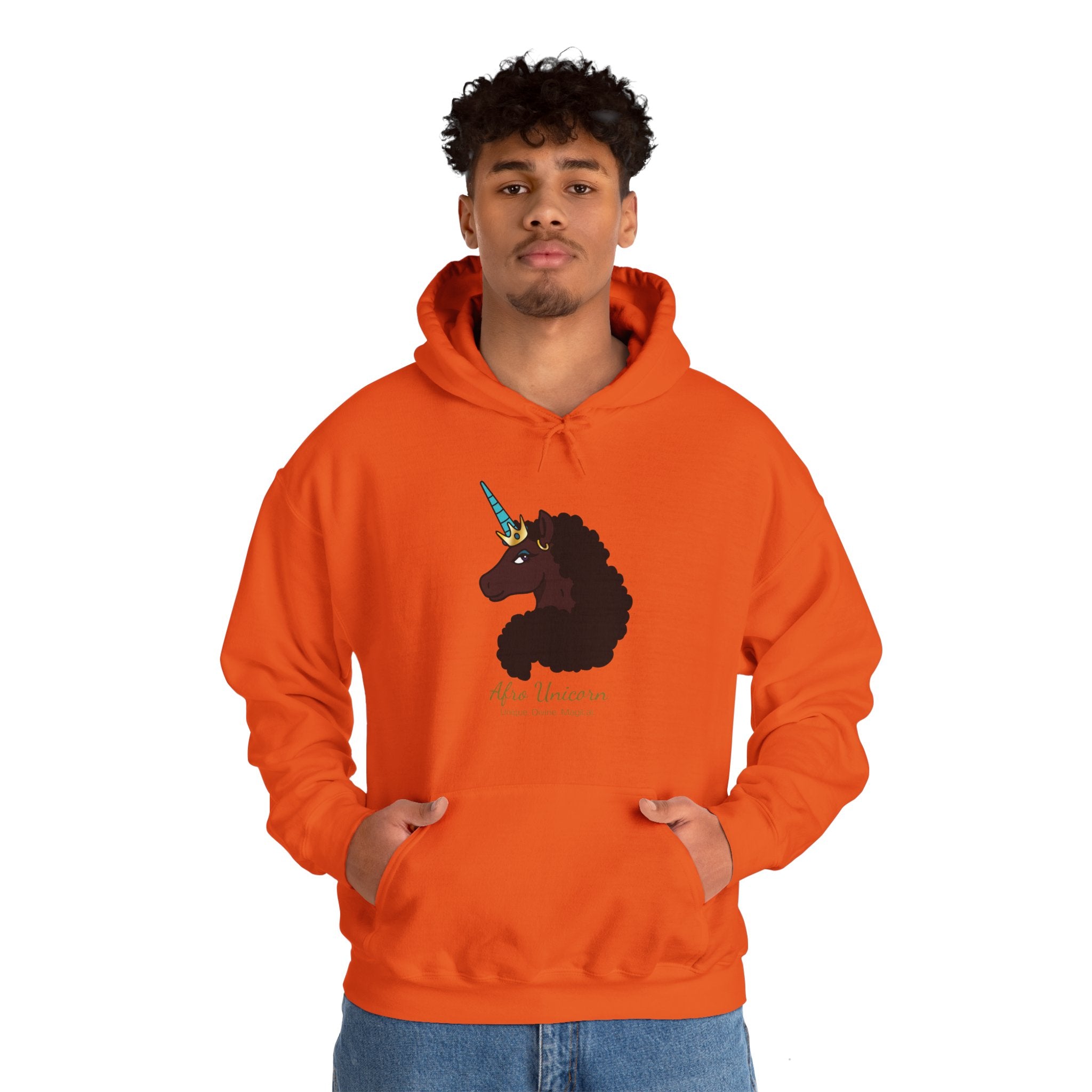 Magical Afro Unicorn Hoodie