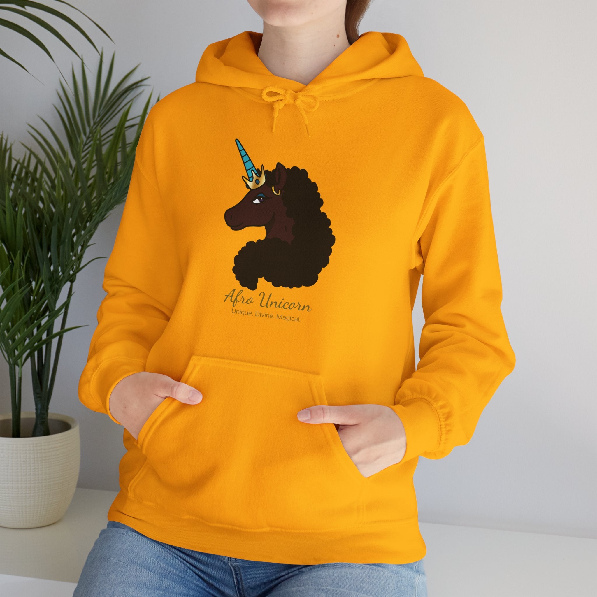 Magical Afro Unicorn Hoodie