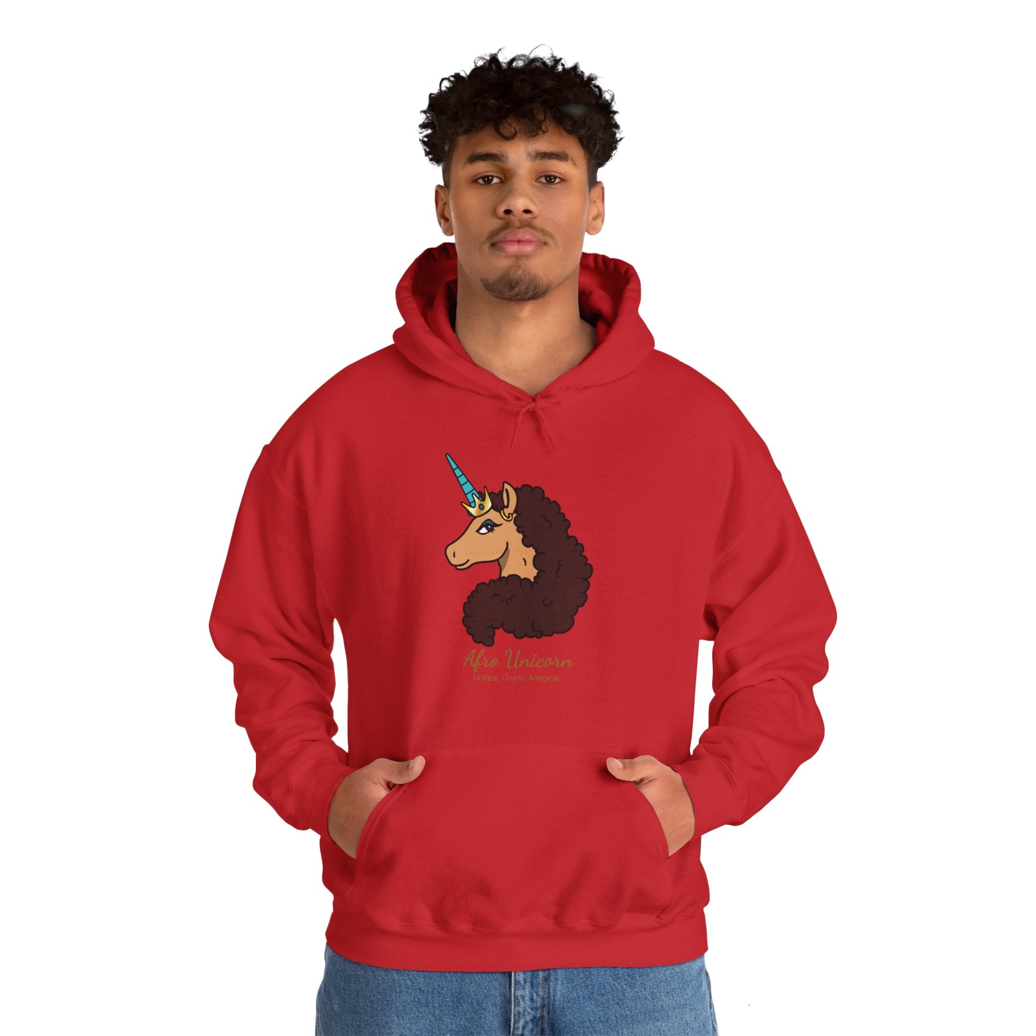 Divine Afro Unicorn Hoodie
