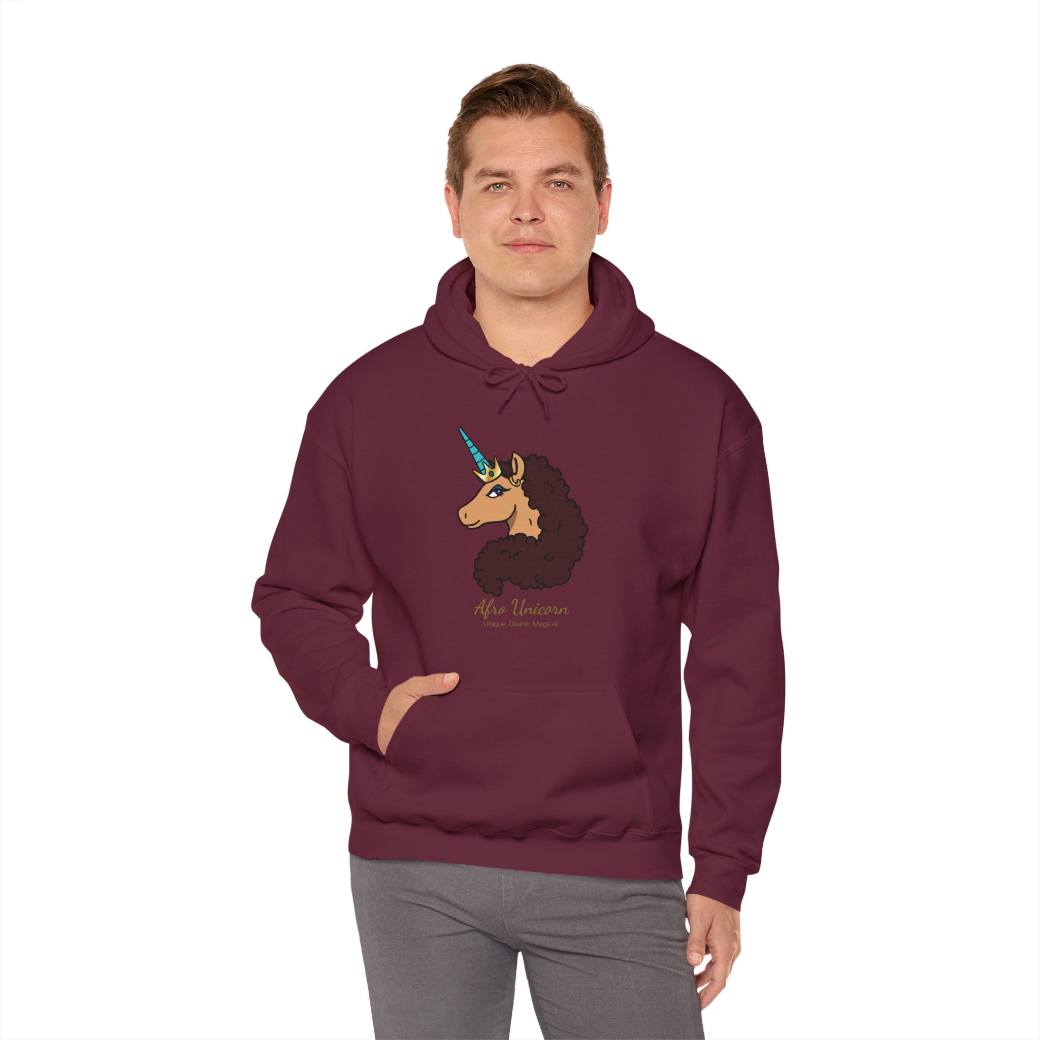 Divine Afro Unicorn Hoodie