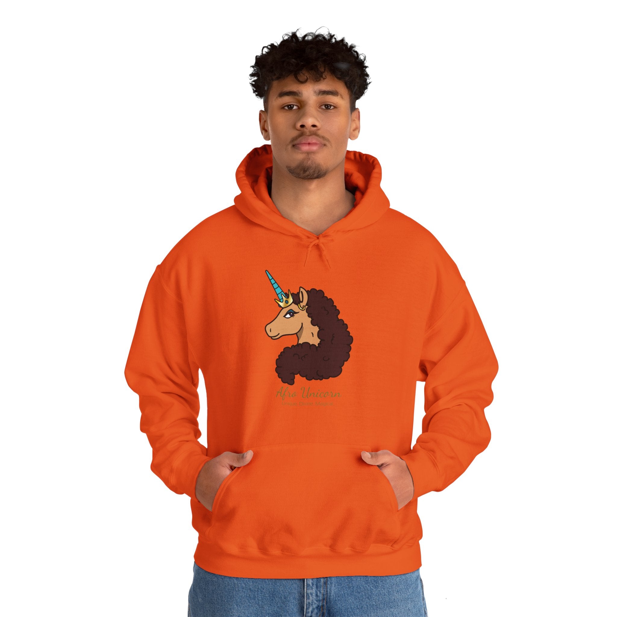 Divine Afro Unicorn Hoodie