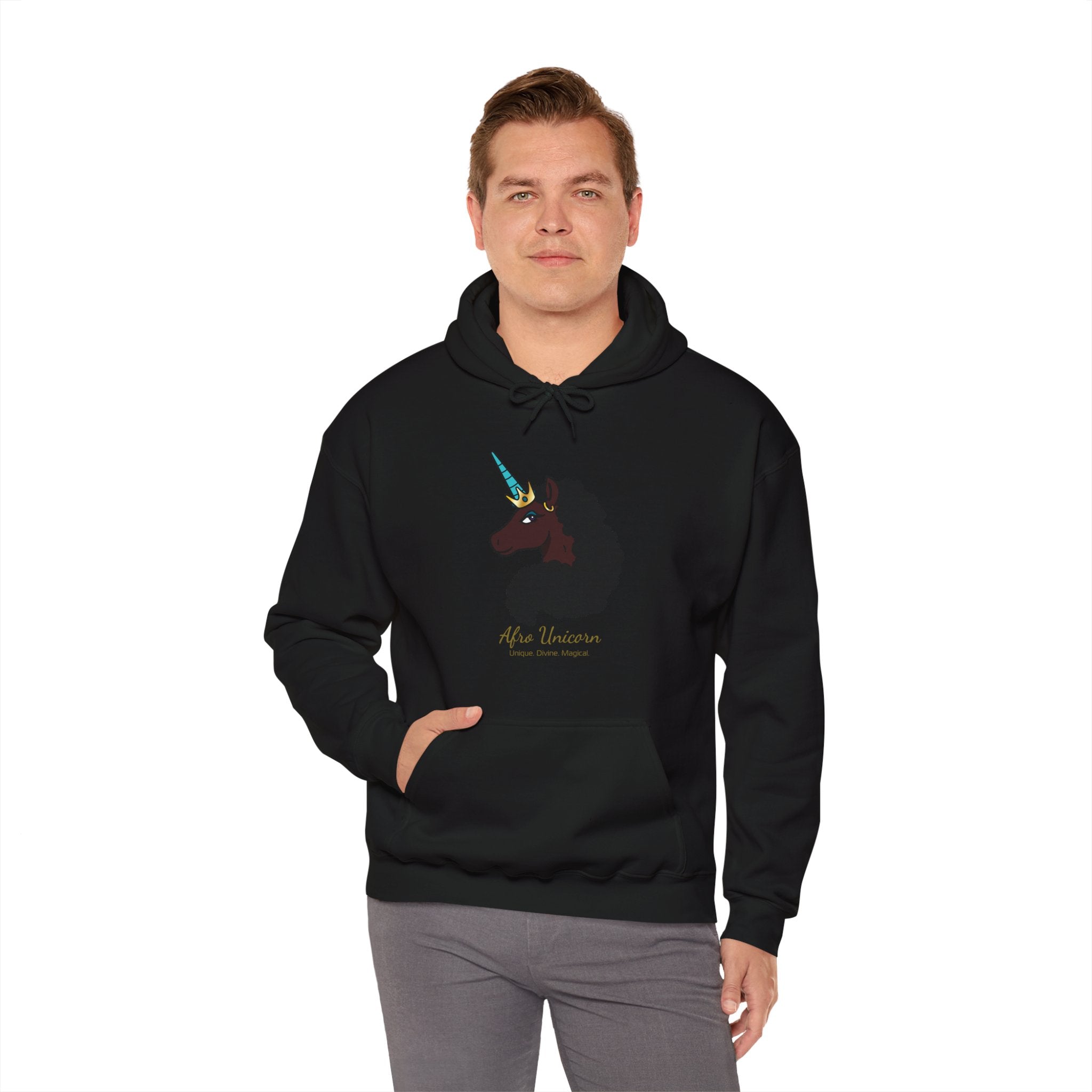 Magical Afro Unicorn Hoodie