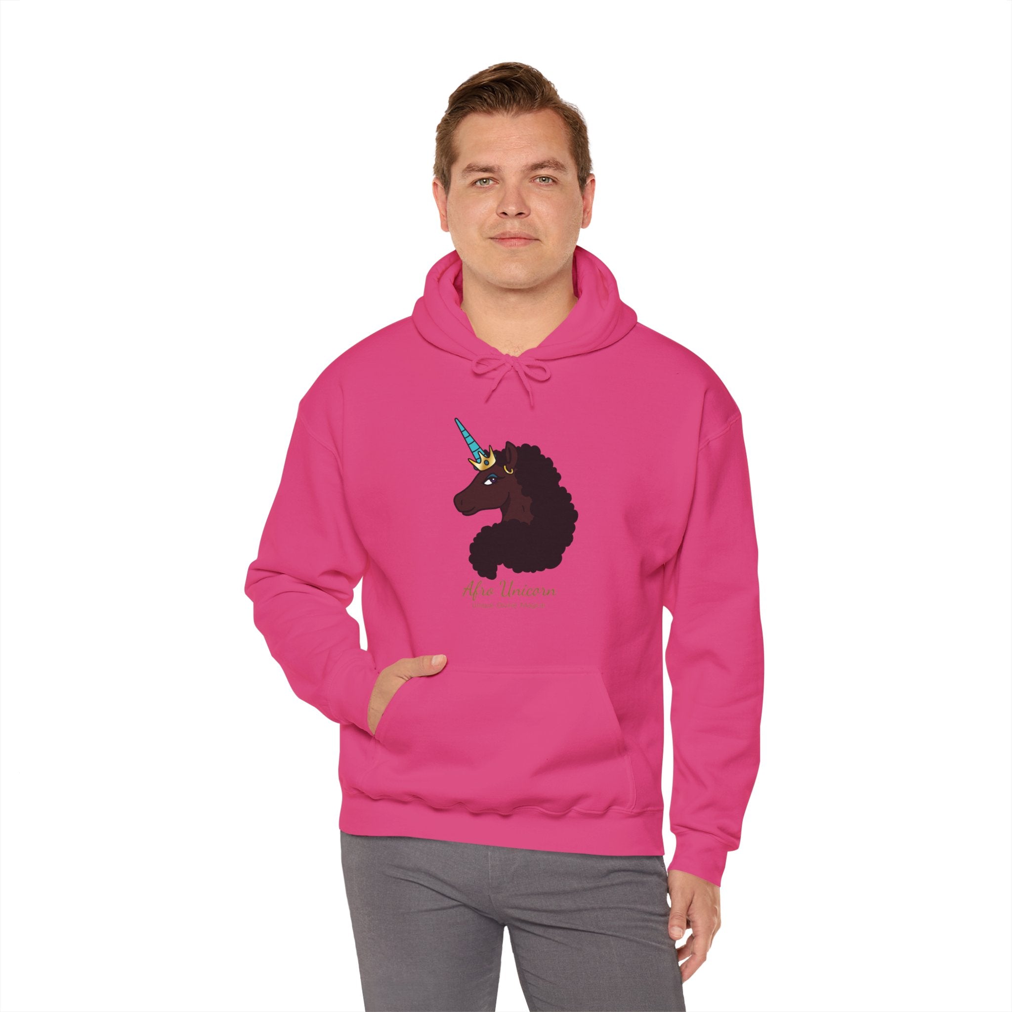 Magical Afro Unicorn Hoodie