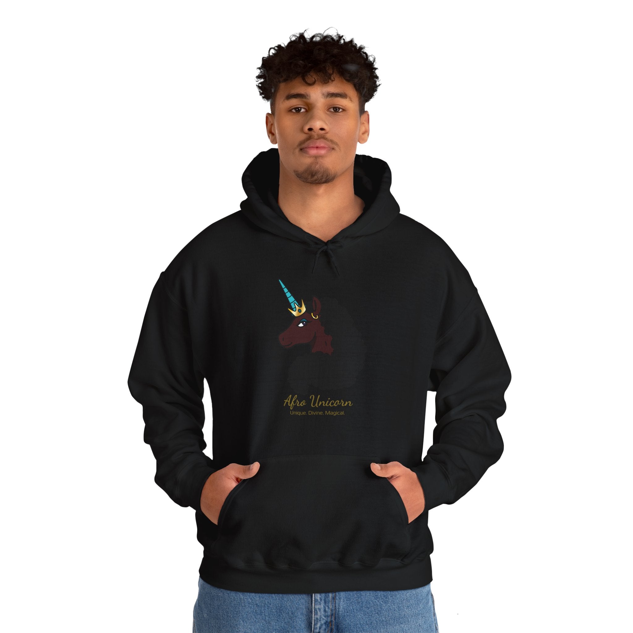 Magical Afro Unicorn Hoodie