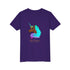 Kids T-Shirt Afro Unicorn Cotton Candy Design