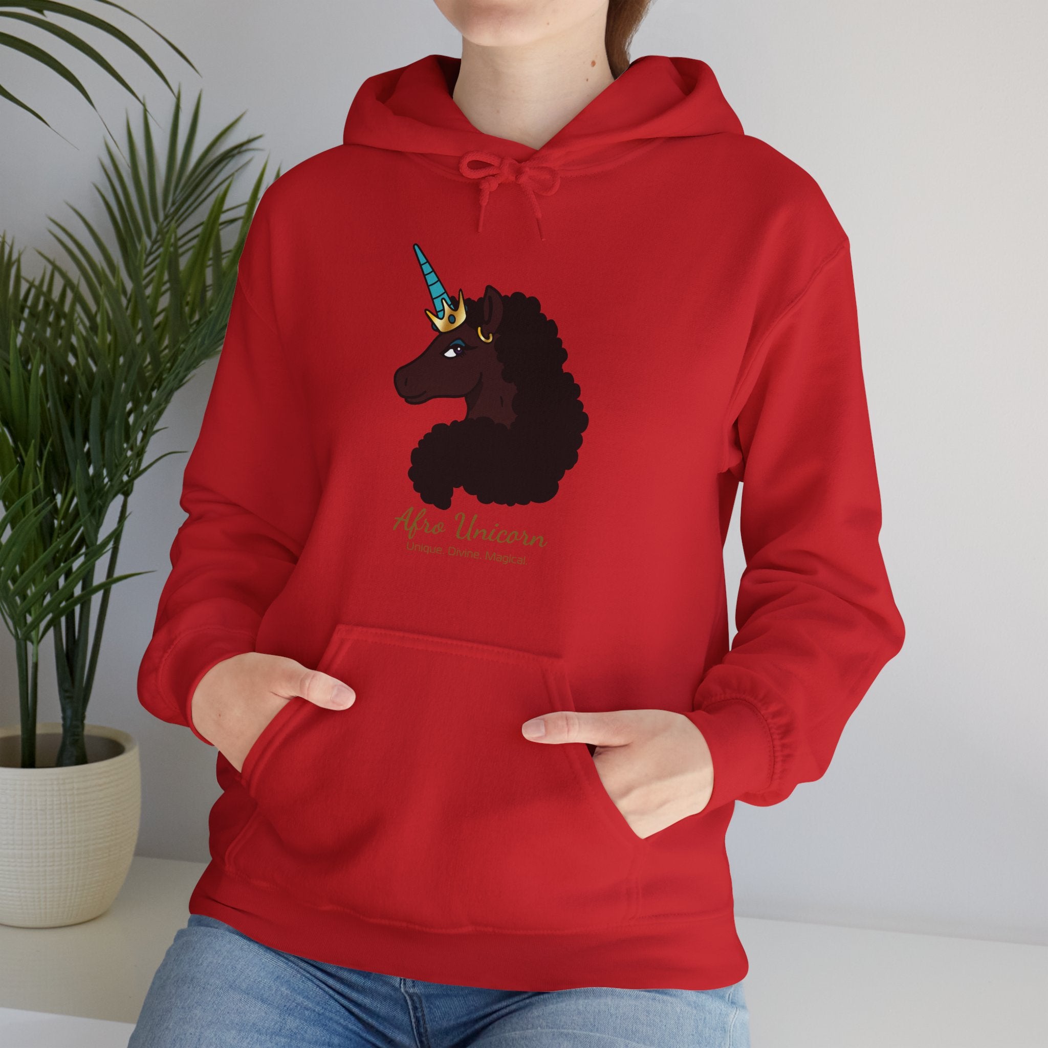 Magical Afro Unicorn Hoodie