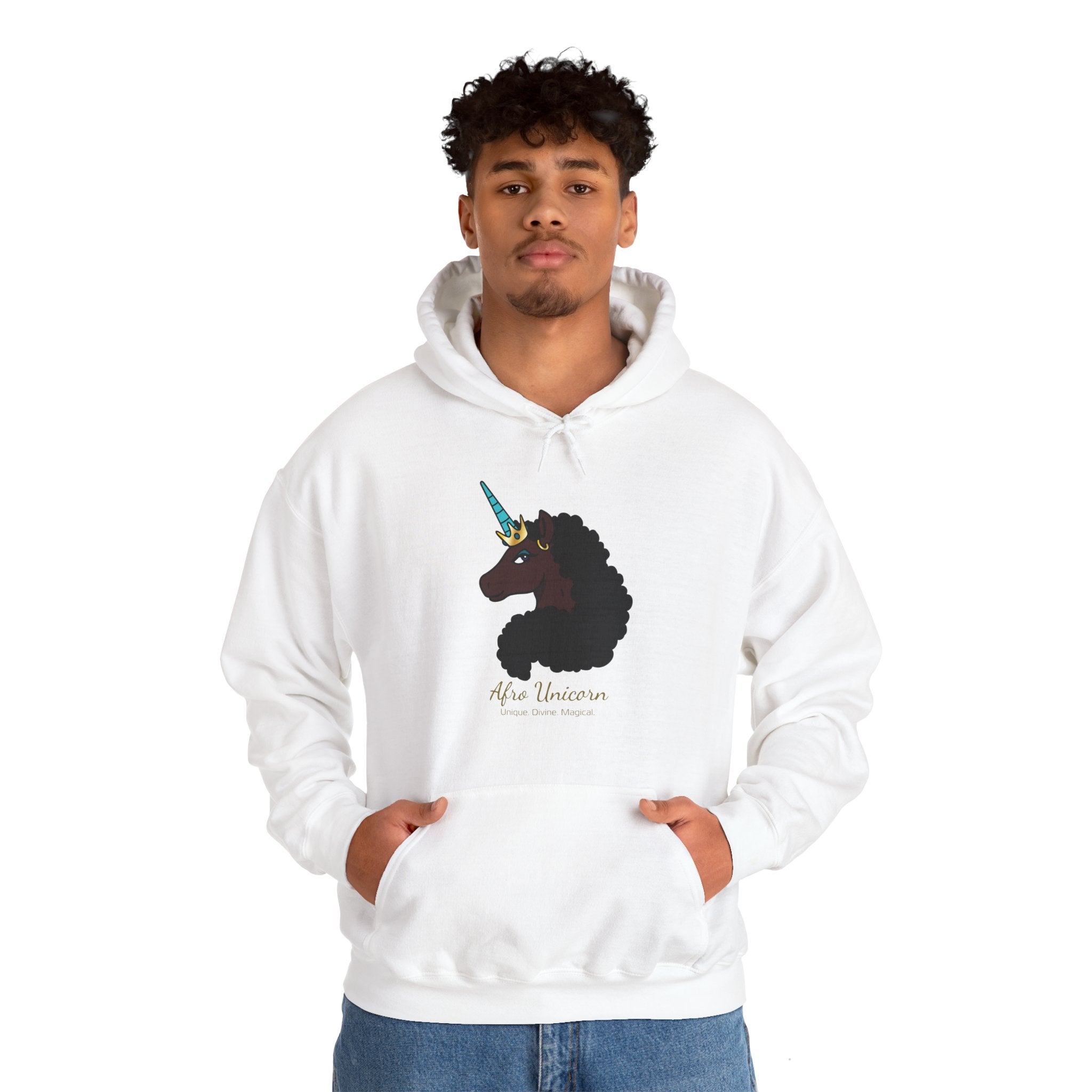 Magical Afro Unicorn Hoodie
