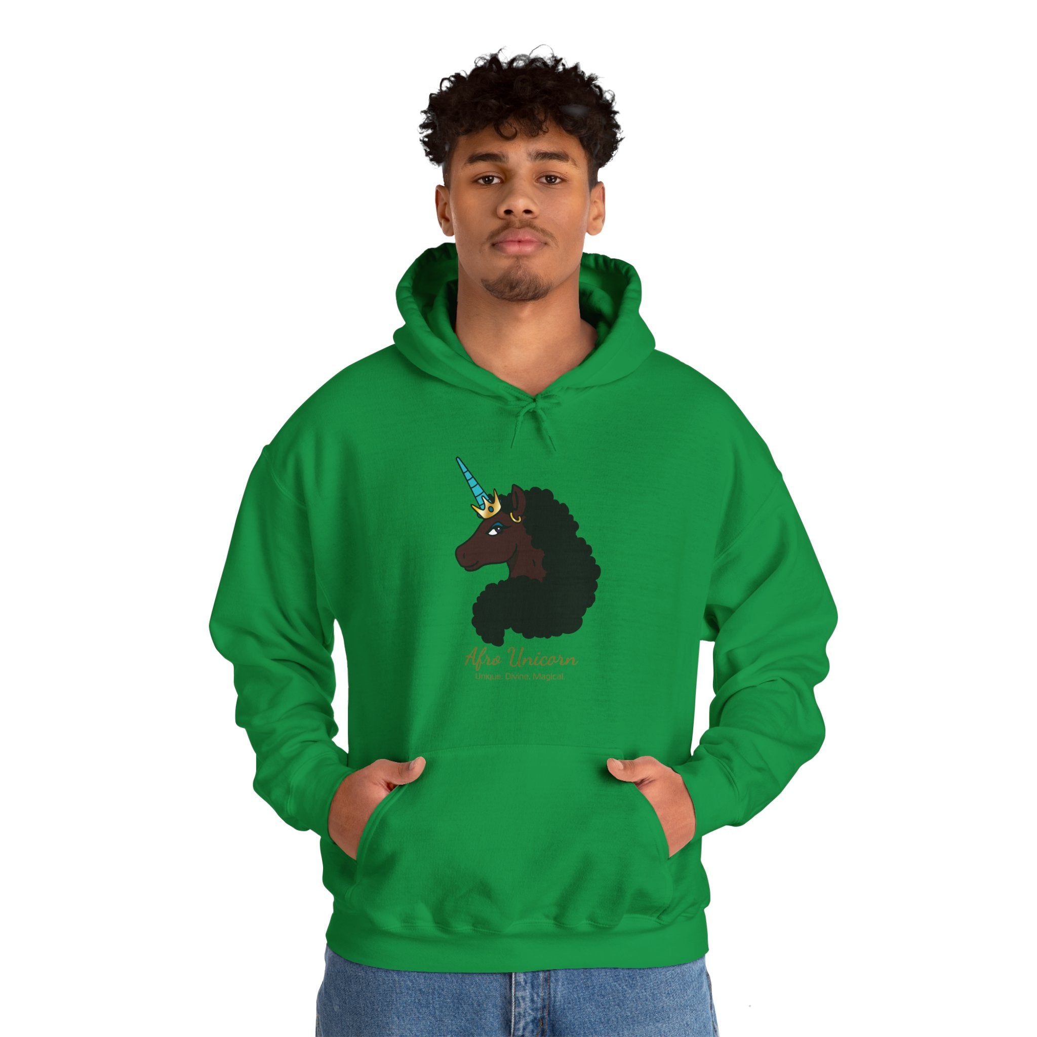 Magical Afro Unicorn Hoodie