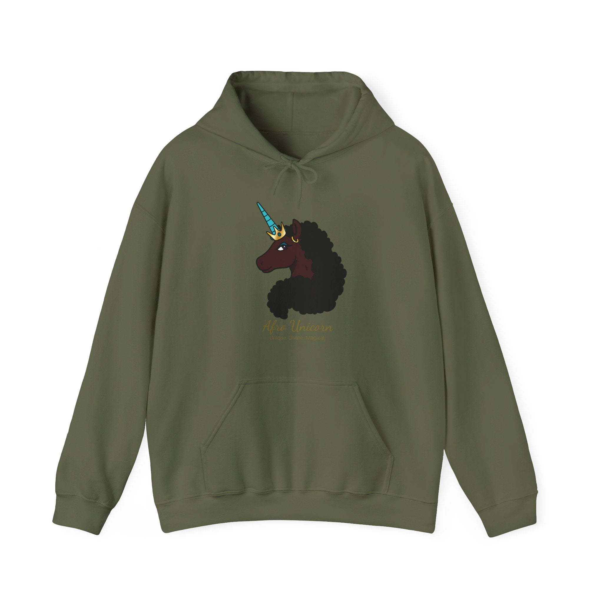 Magical Afro Unicorn Hoodie