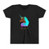 Kids T-Shirt Afro Unicorn Cotton Candy Design