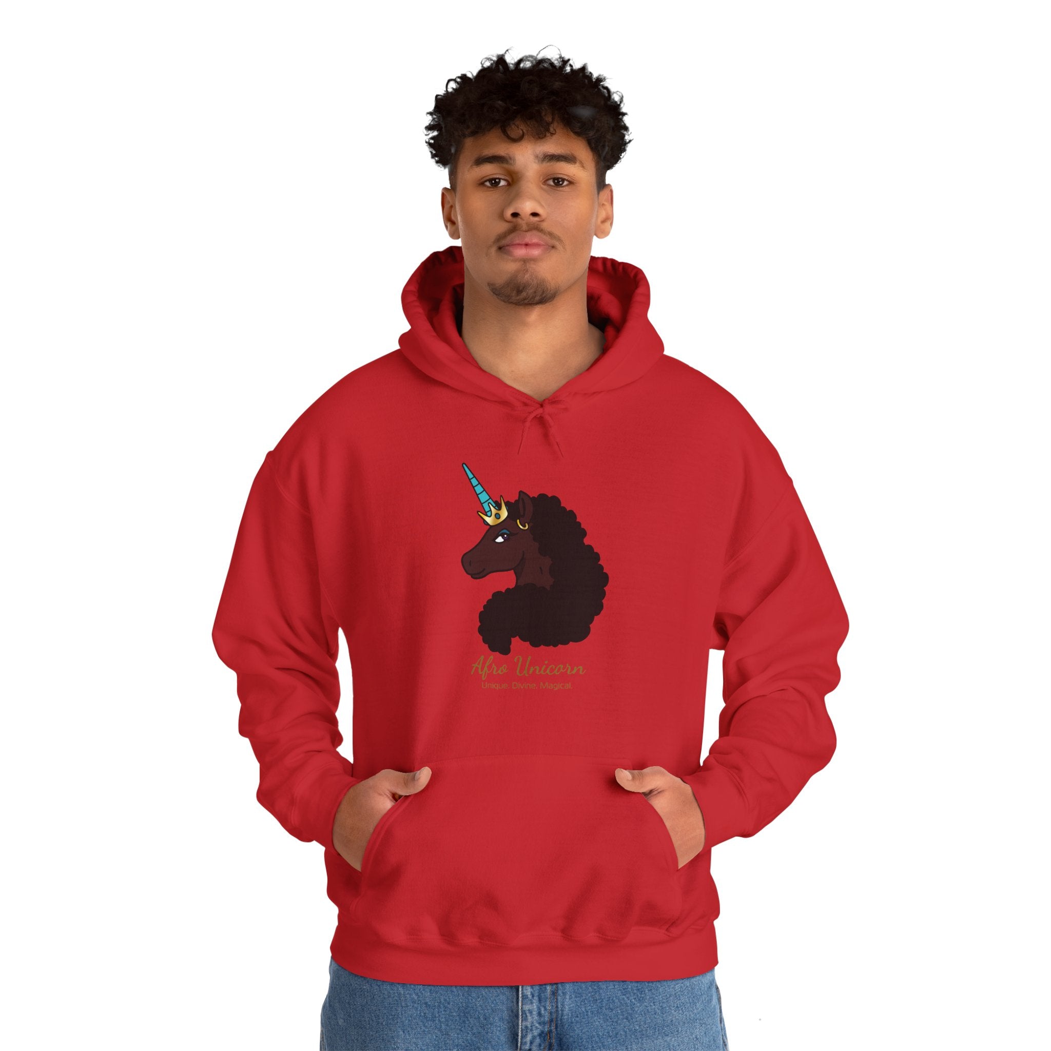 Magical Afro Unicorn Hoodie
