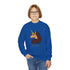 Youth Afro Unicorn Crewneck Sweatshirt - Divine