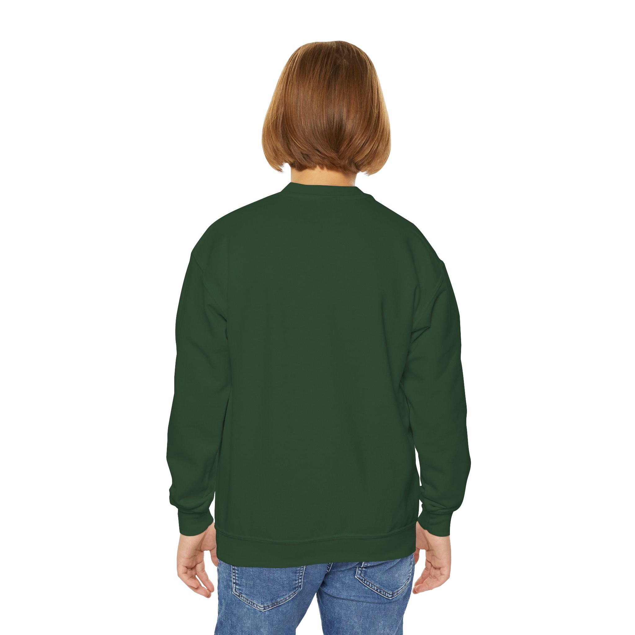 Youth Afro Unicorn Crewneck Sweatshirt - Divine