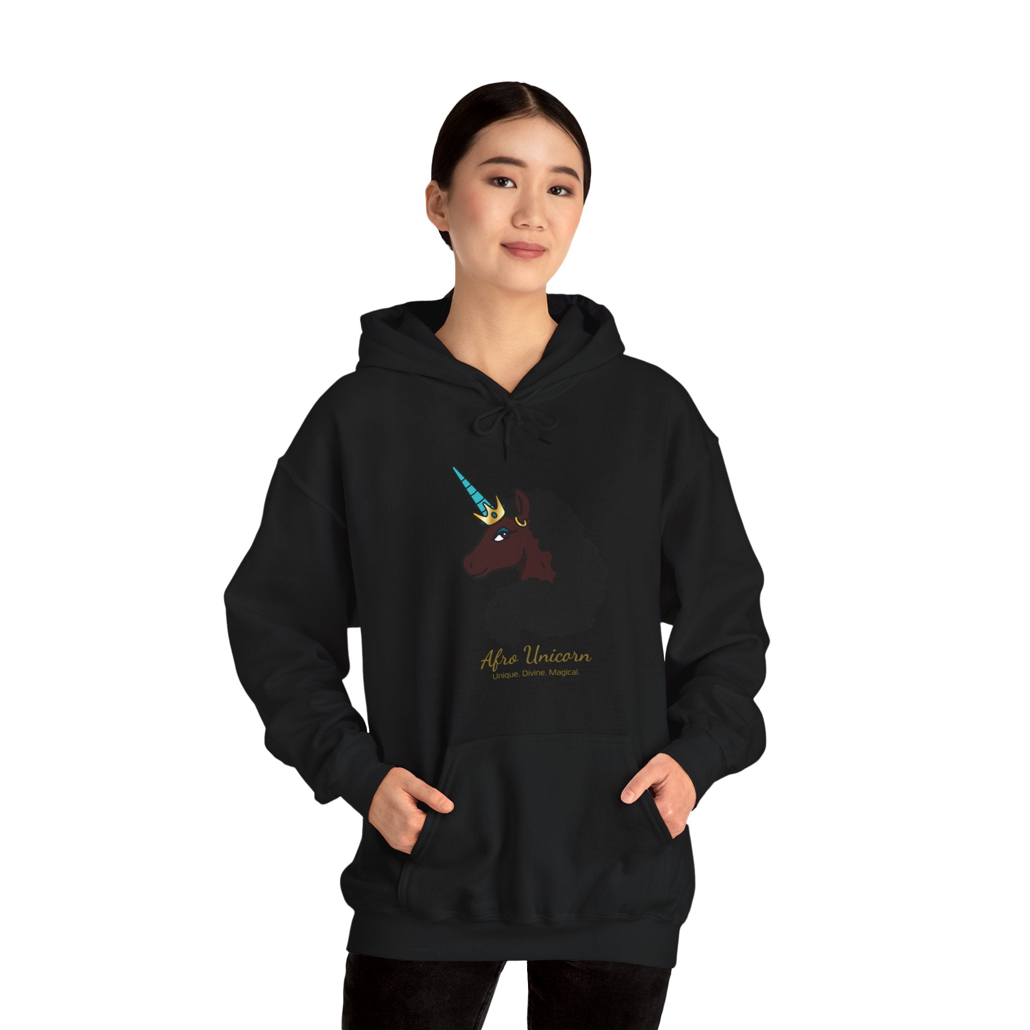 Magical Afro Unicorn Hoodie