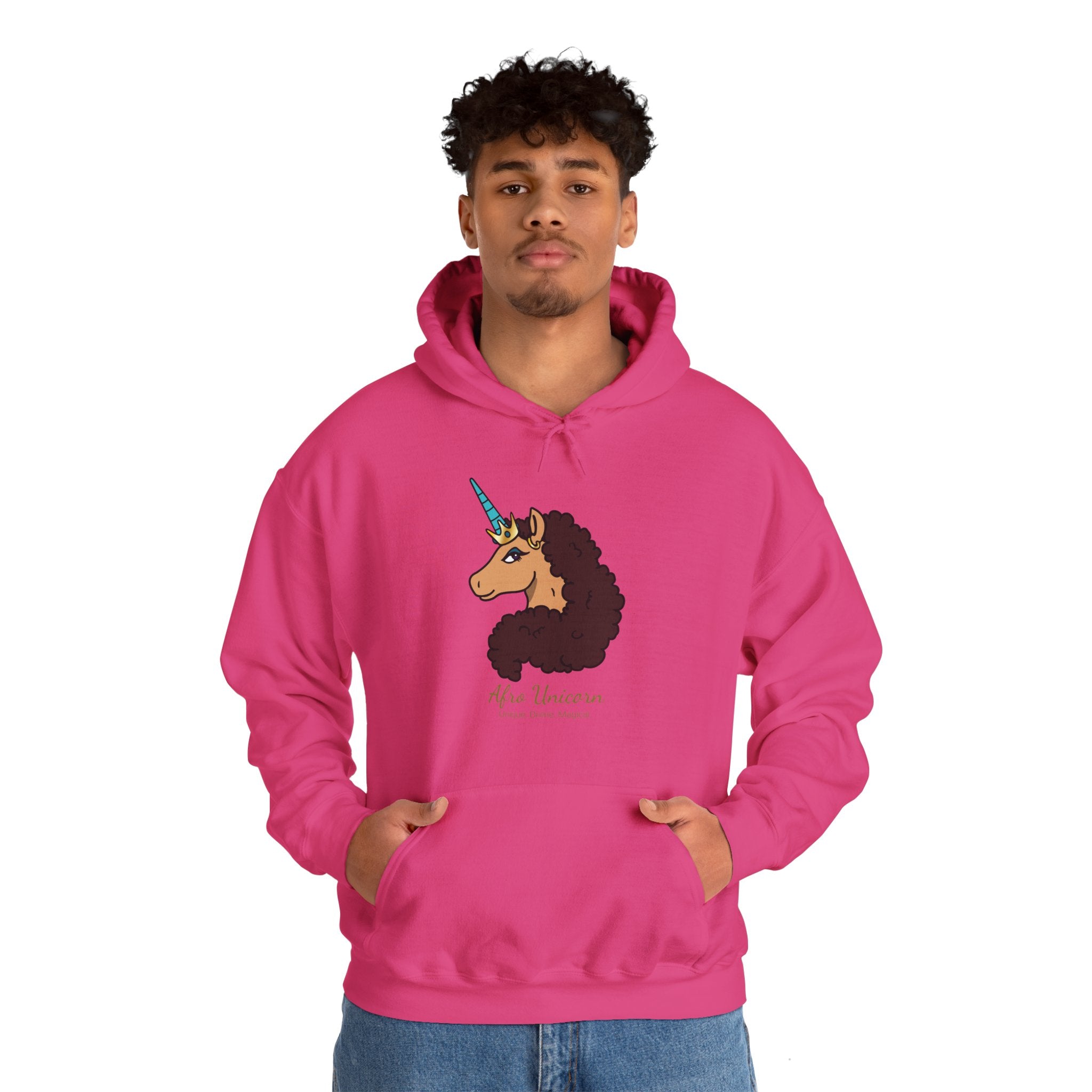 Divine Afro Unicorn Hoodie
