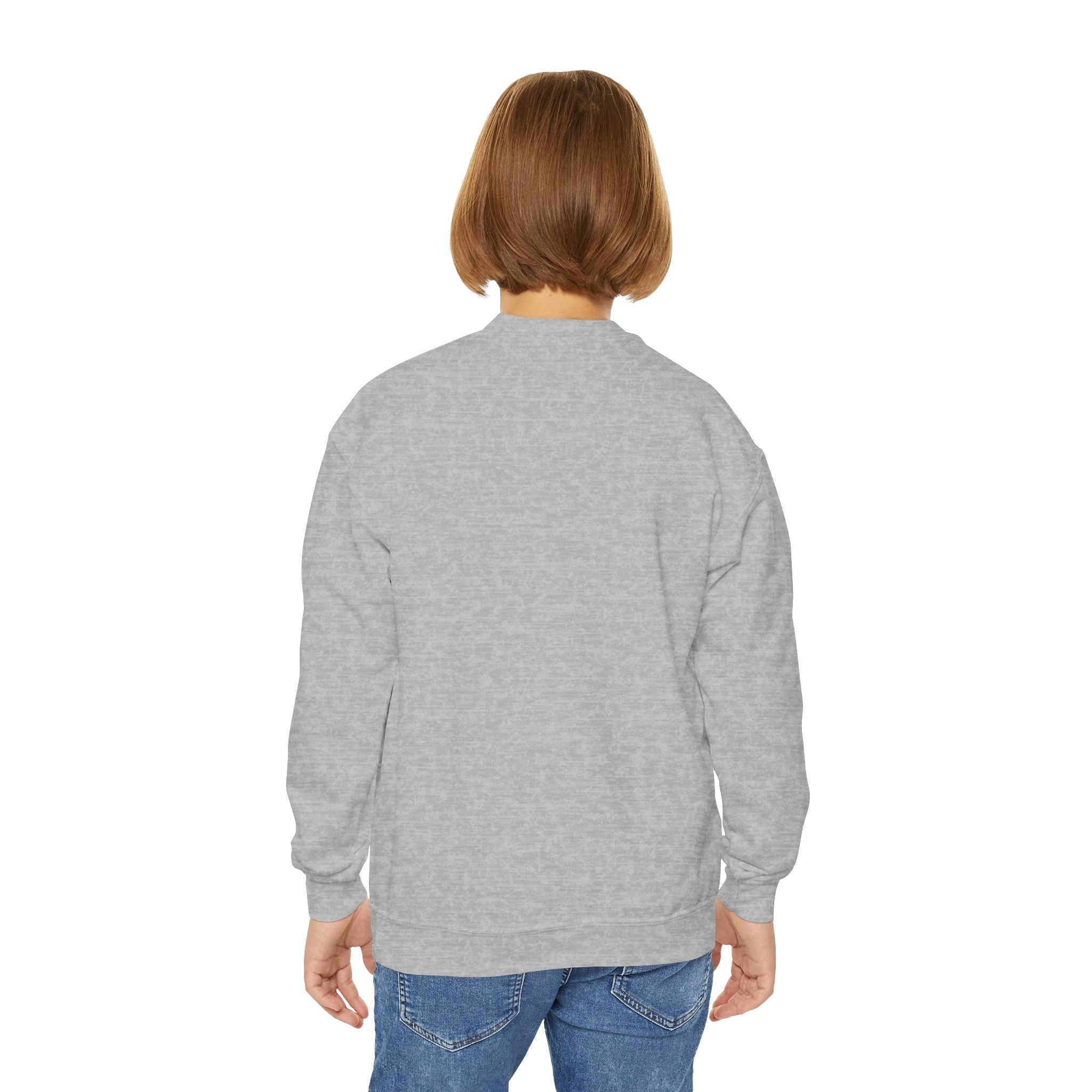 Youth Afro Unicorn Crewneck Sweatshirt - Unique
