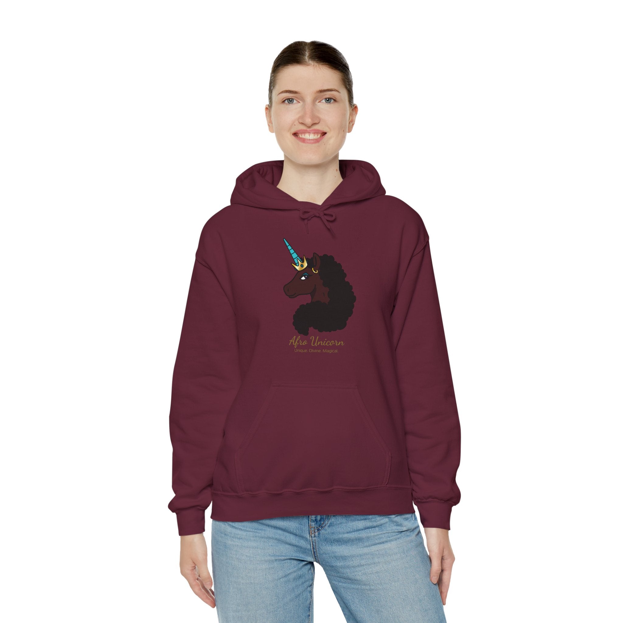 Magical Afro Unicorn Hoodie