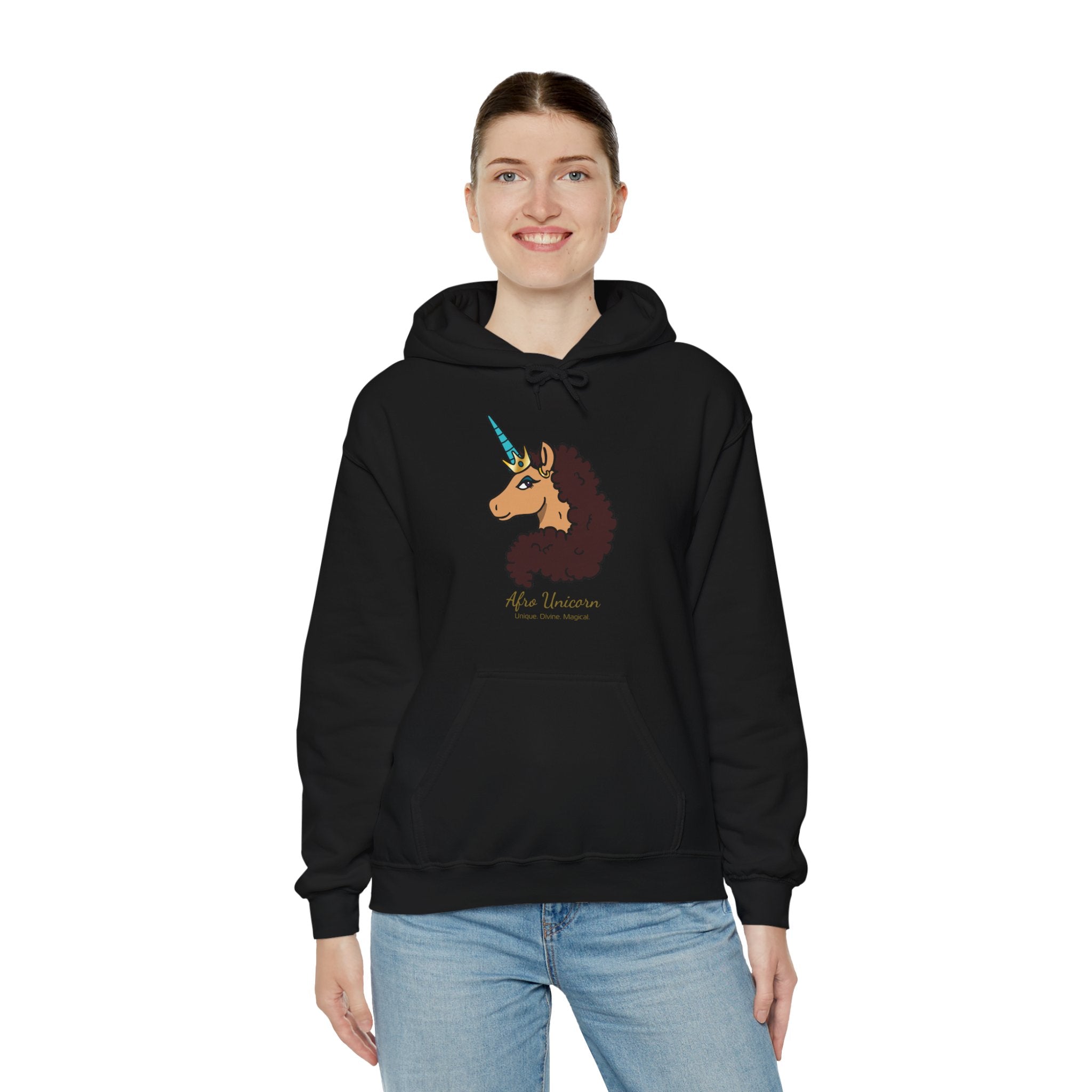 Divine Afro Unicorn Hoodie