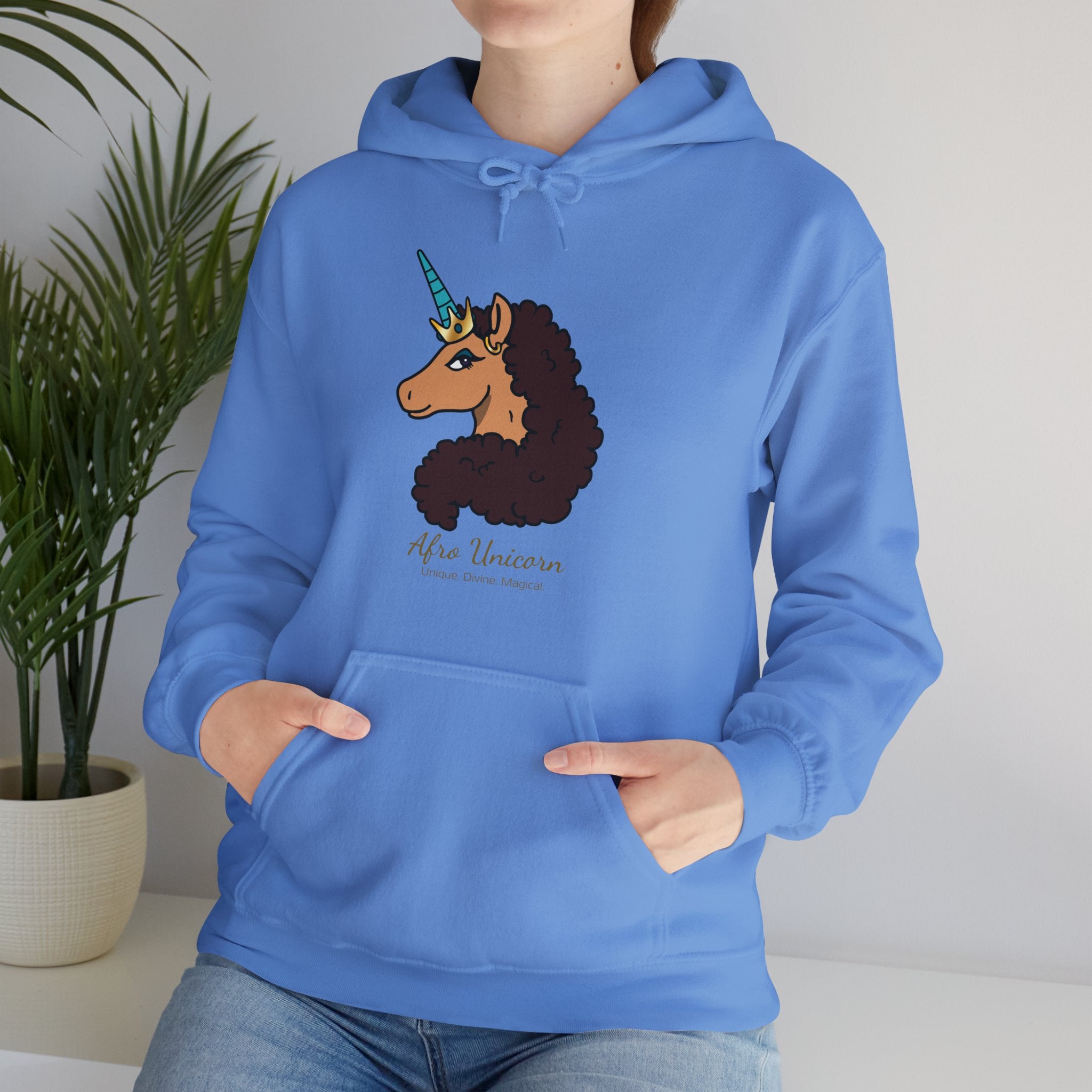 Divine Afro Unicorn Hoodie