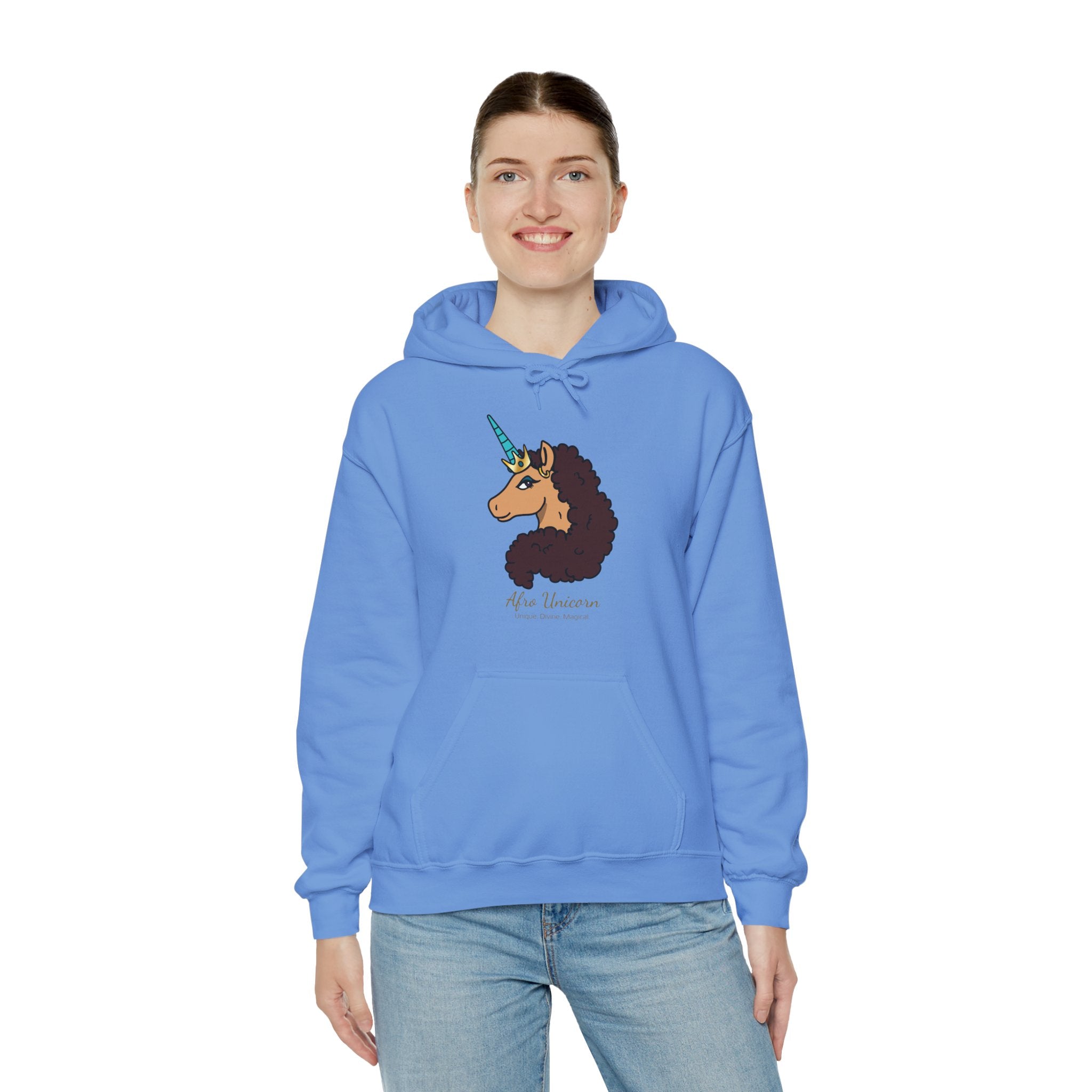 Divine Afro Unicorn Hoodie